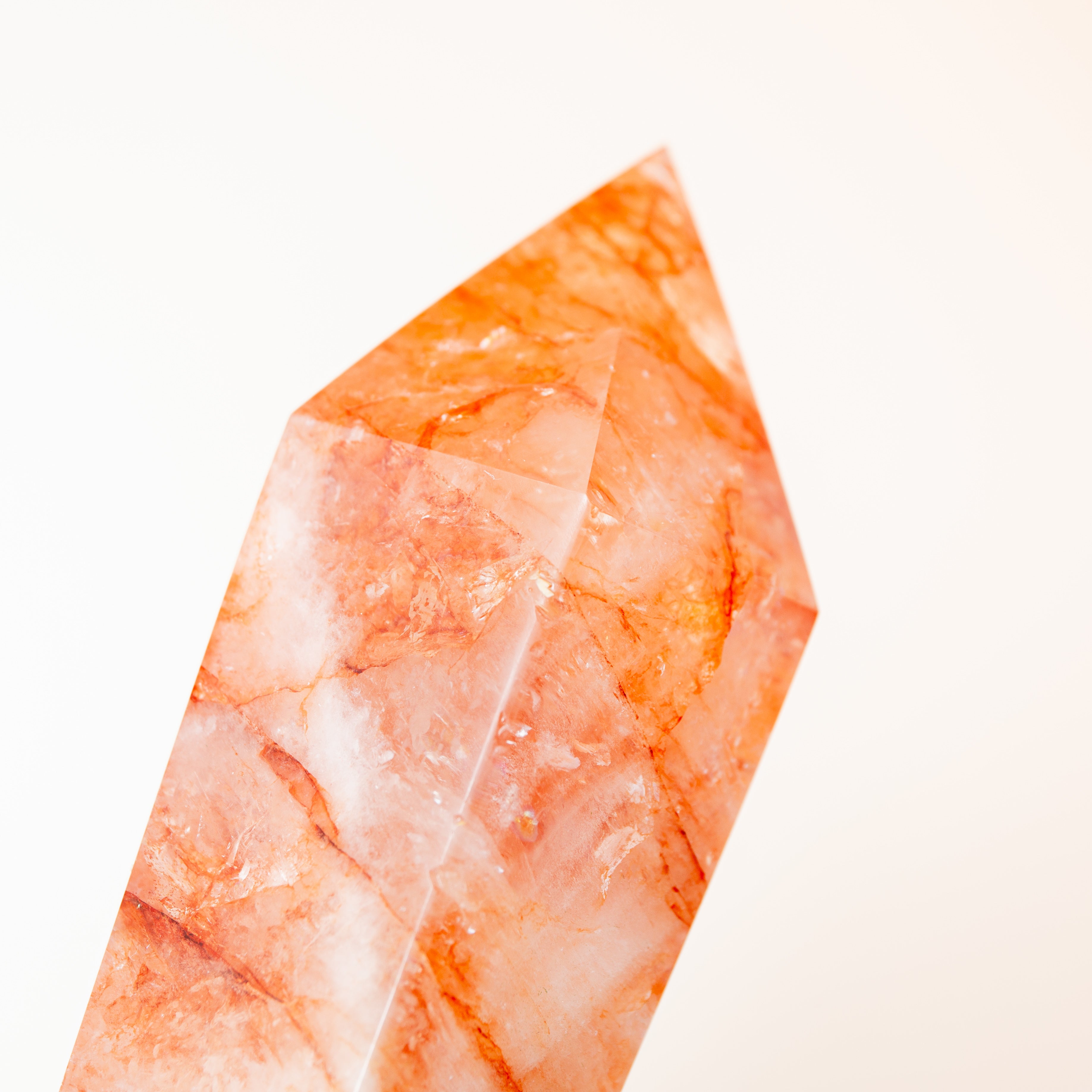 Hematoid kvarc pálca - 20 cm