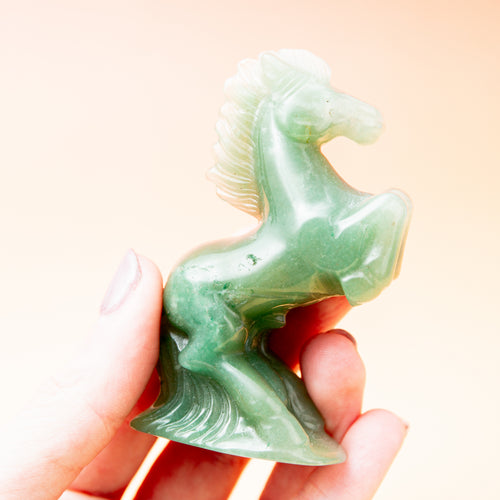 Aventurine Horse- 7cm