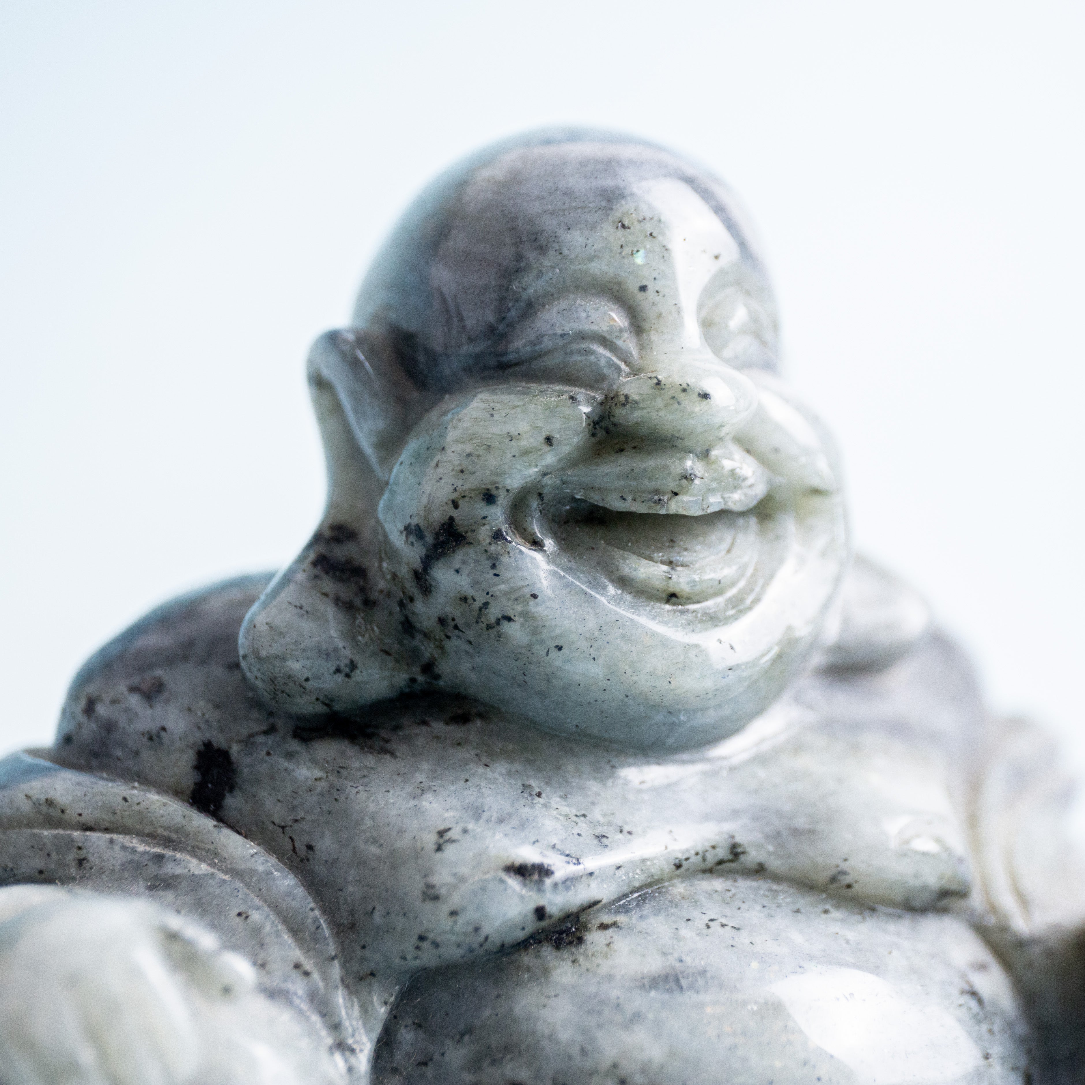 Labradorit Buddha - 692g