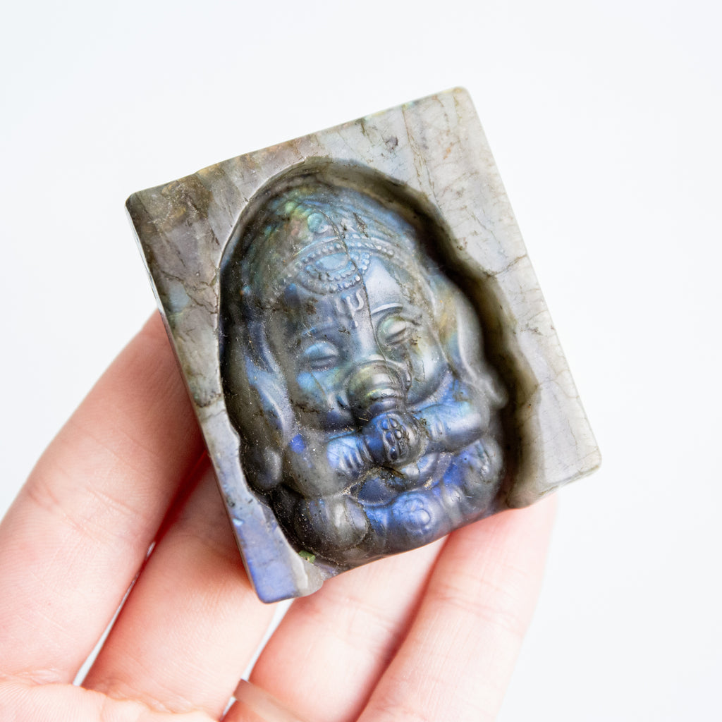 Labradorite Ganesha - 59g