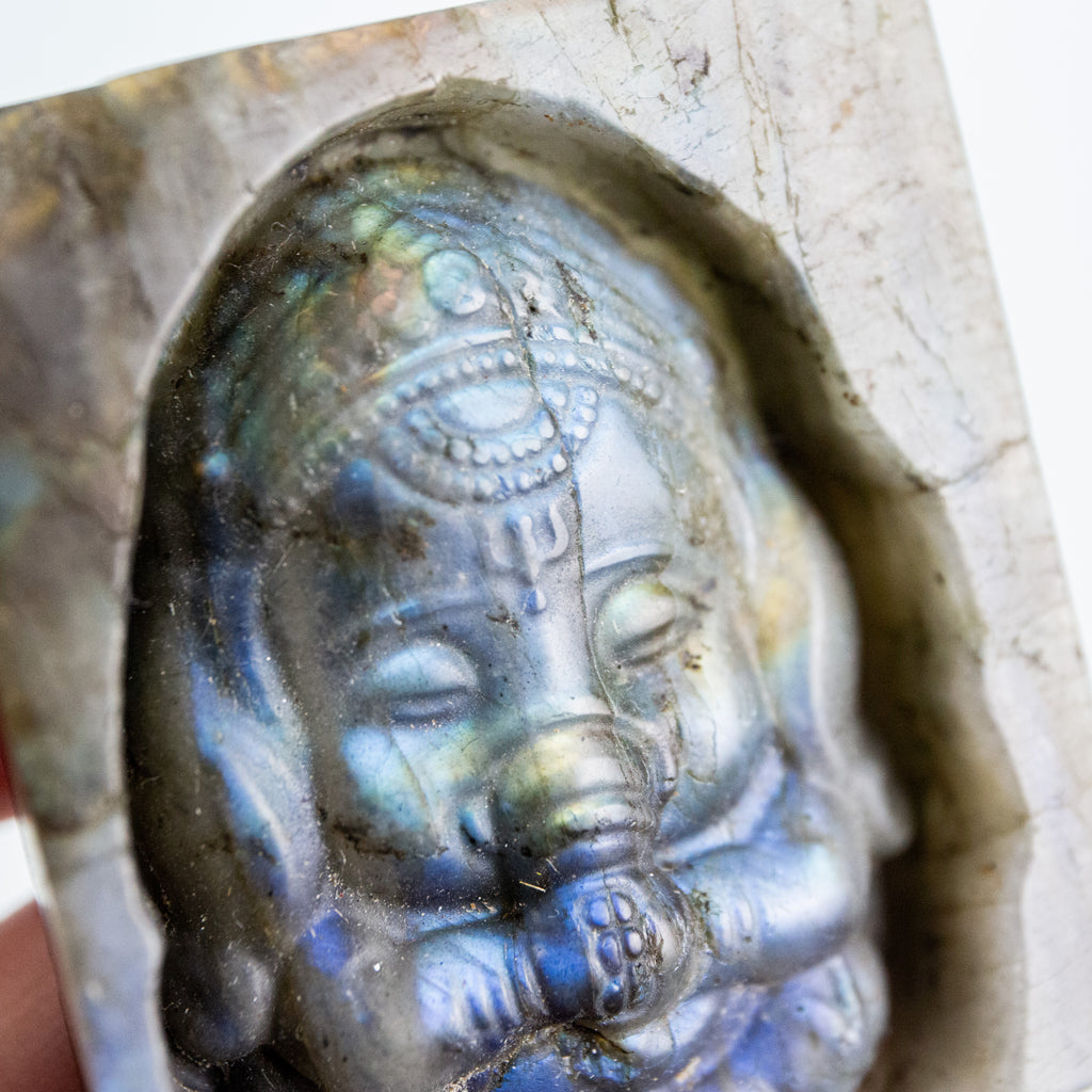 Labradorite Ganesha - 59g