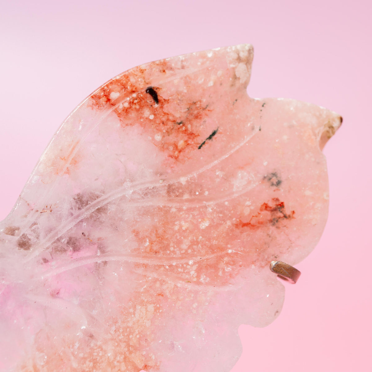 Pink Amethyst Butterfly - 14 cm 100 gr (A)