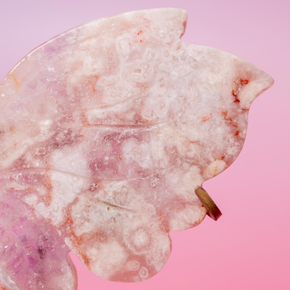 Pink Amethyst Butterfly - 14 cm 100 gr (C)