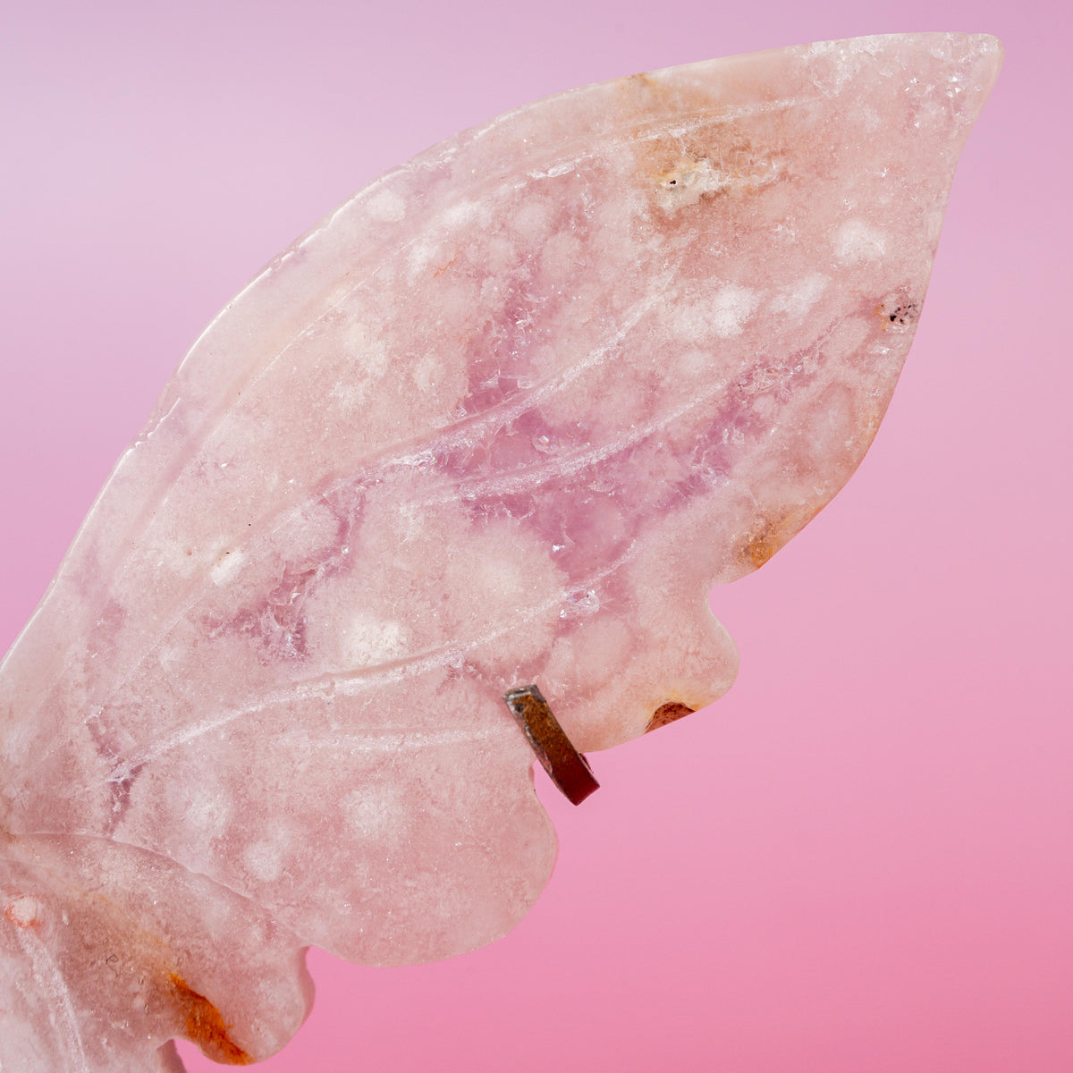 Pink Amethyst Butterfly - 16 cm 100 gr (D)