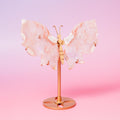 Pink Amethyst Butterfly - 13cm (N)