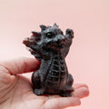 Garnet Baby dragon - 8.5cm/225g