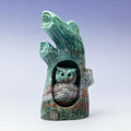 Indian Agate Owl -17cm/1kg