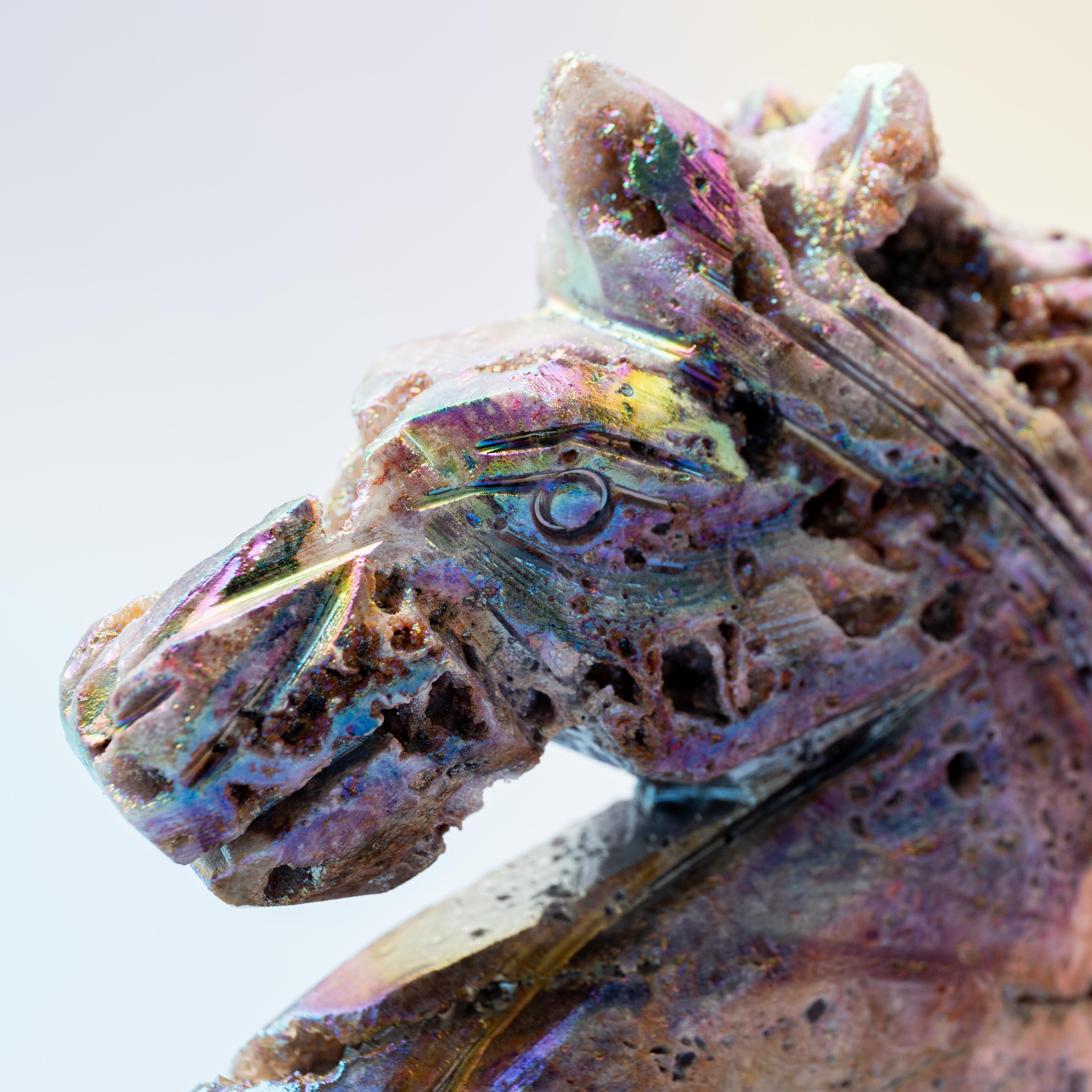 Quartzite Aura Unicorn - 12cm/609g