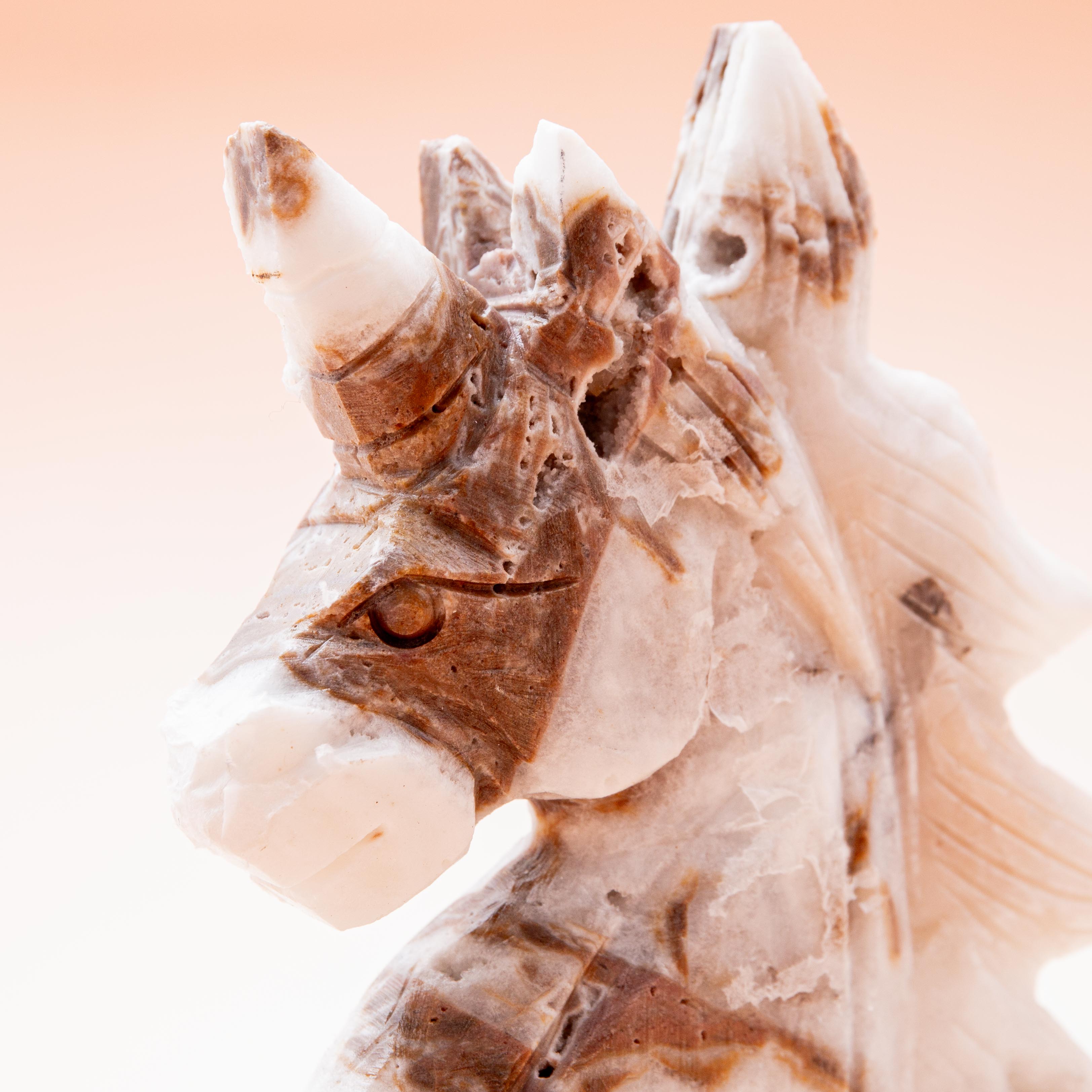 Quartzite Unicorn - 14cm/493g