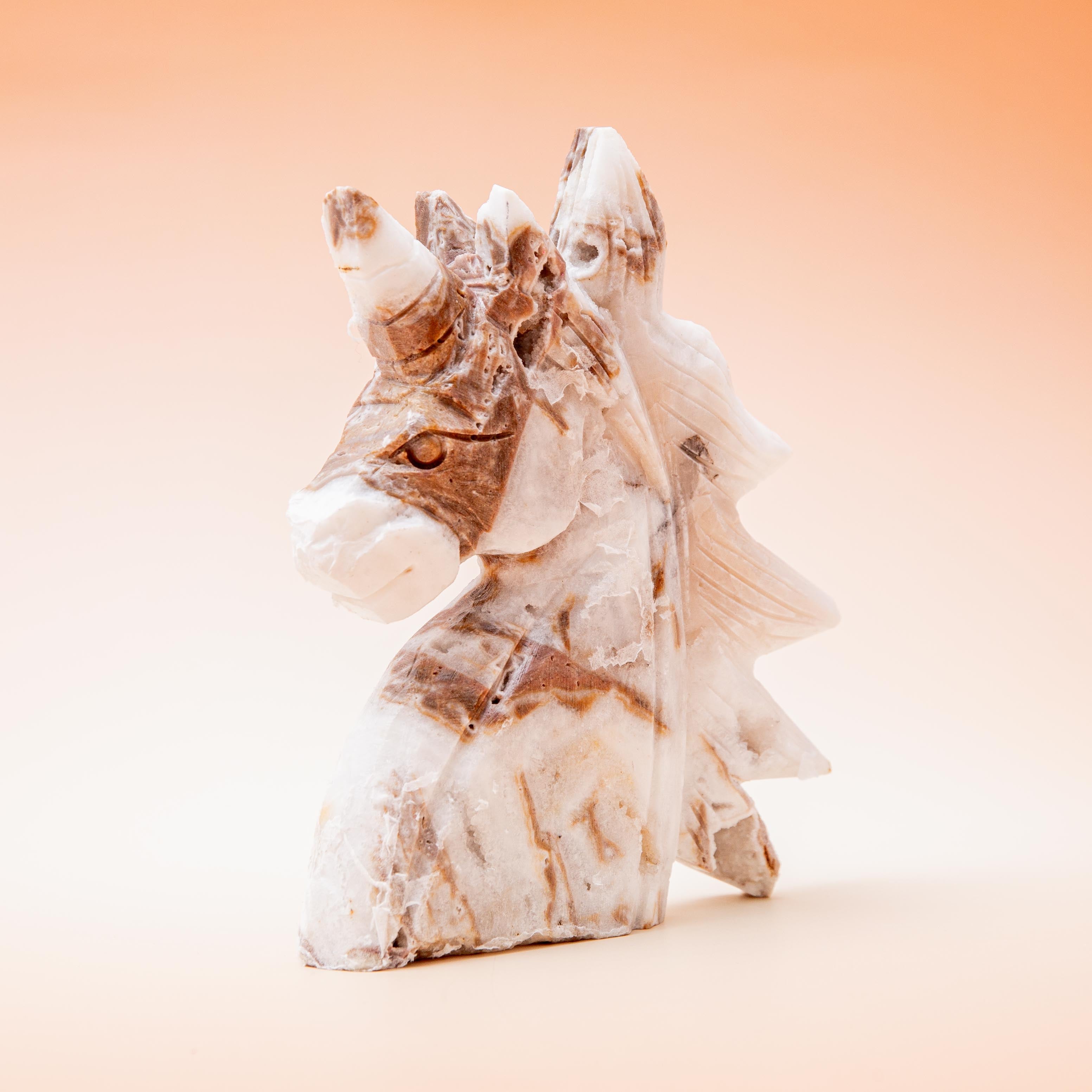 Quartzite Unicorn - 14cm/493g