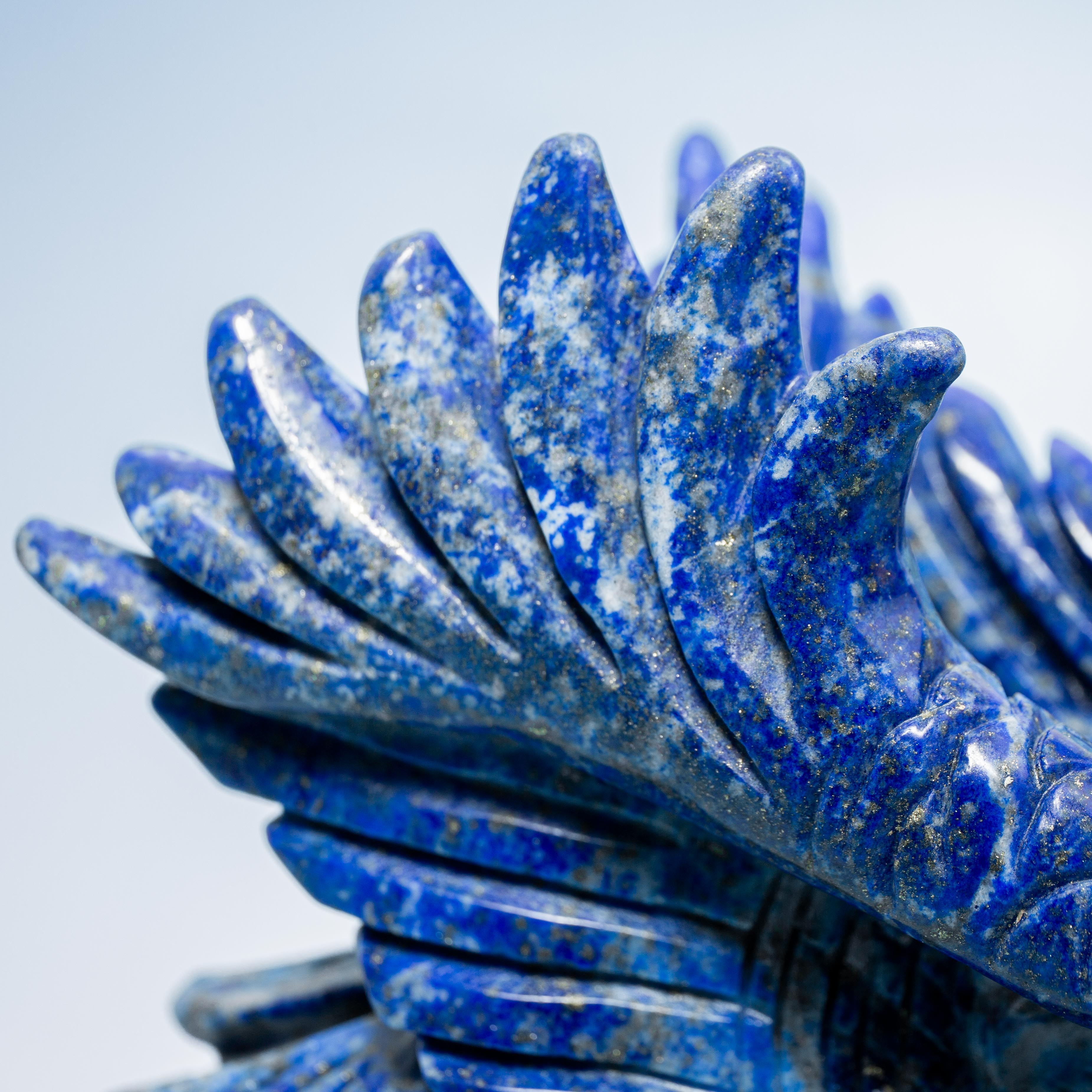 Lapis Lazuli Eagle - 755g/14cm