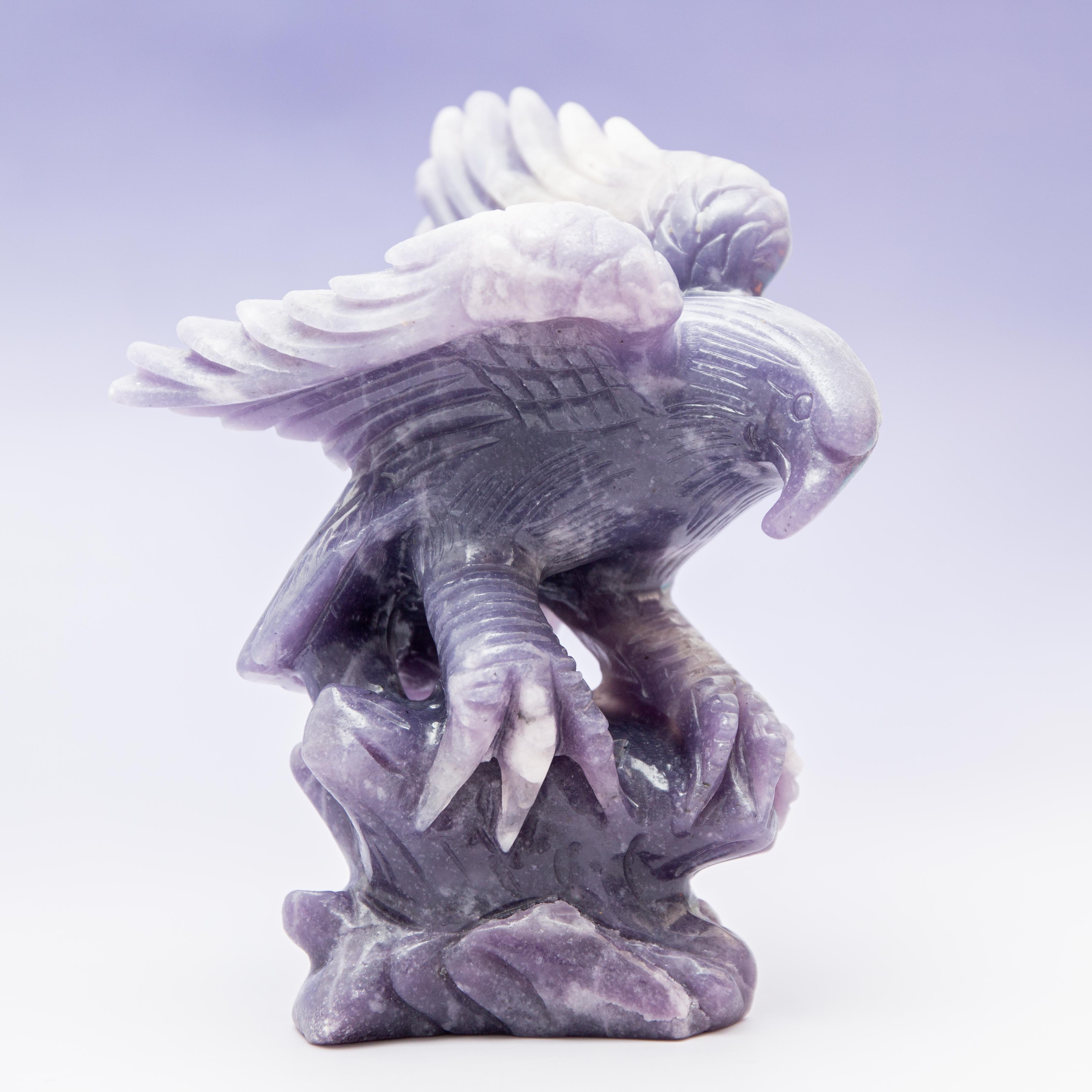 Lepidolite Eagle - 17.5cm/1246g