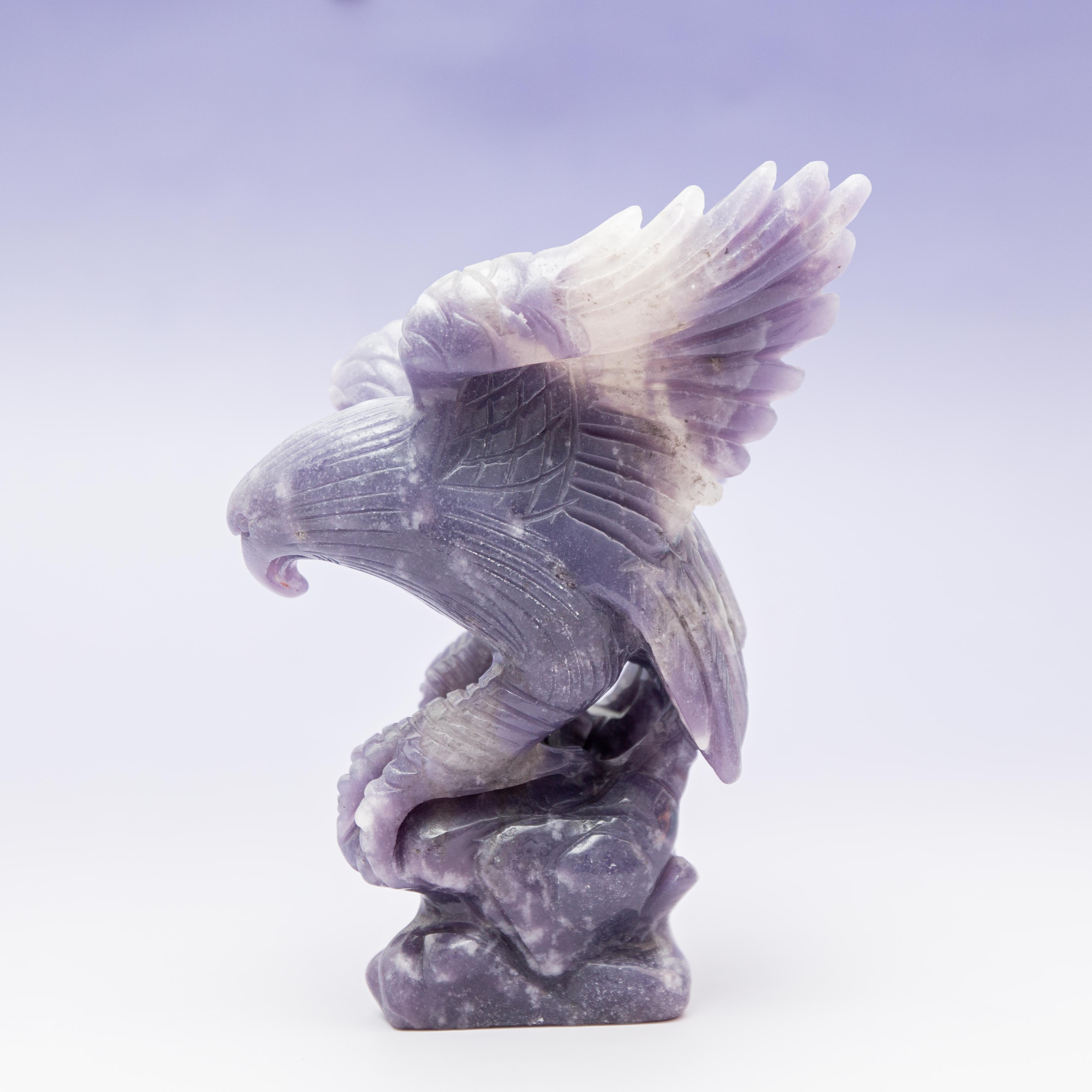Lepidolite Eagle - 17.5cm/1246g