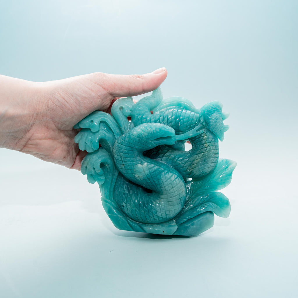 Amazonite Snake- 606g/13cm