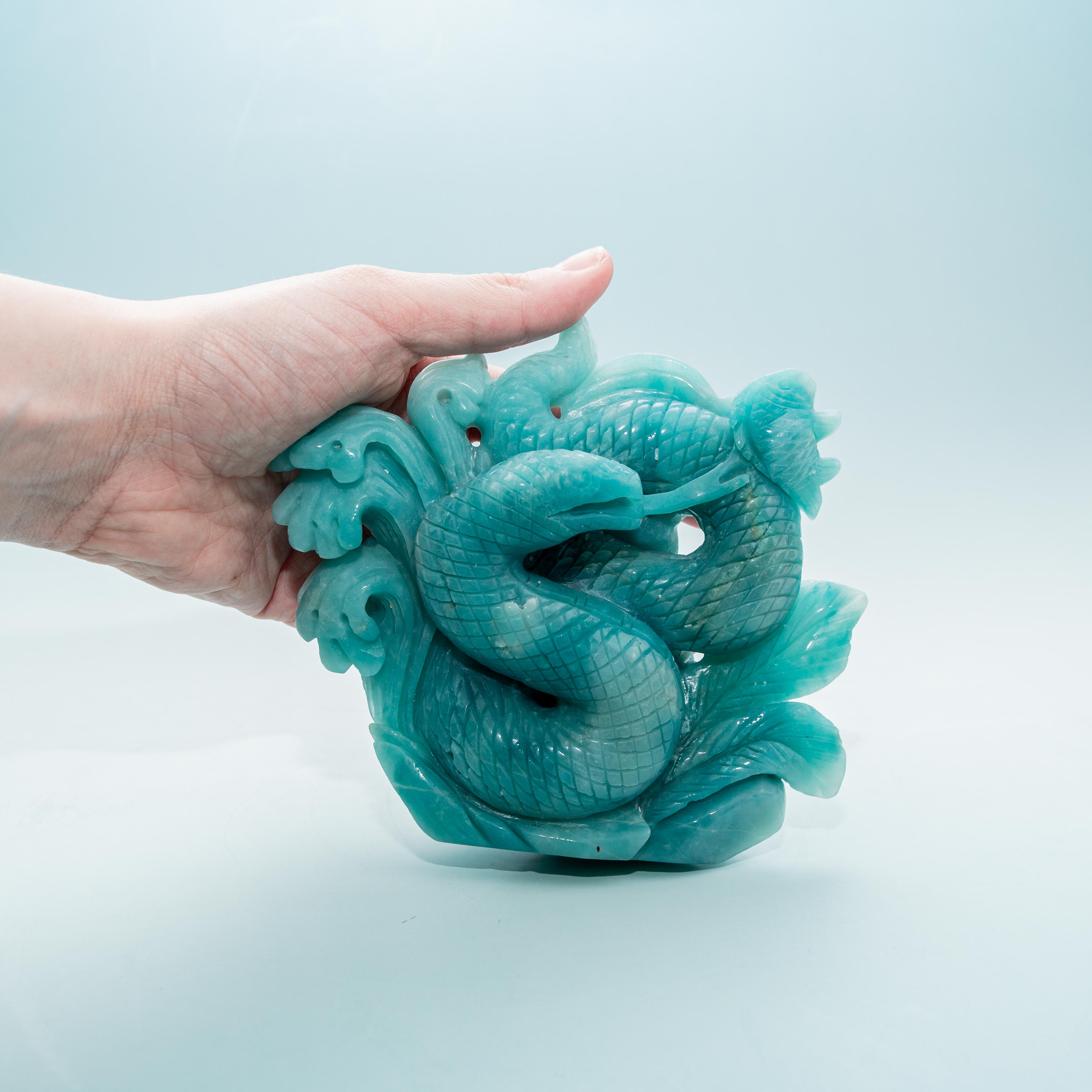 Amazonite Snake- 606g/13cm