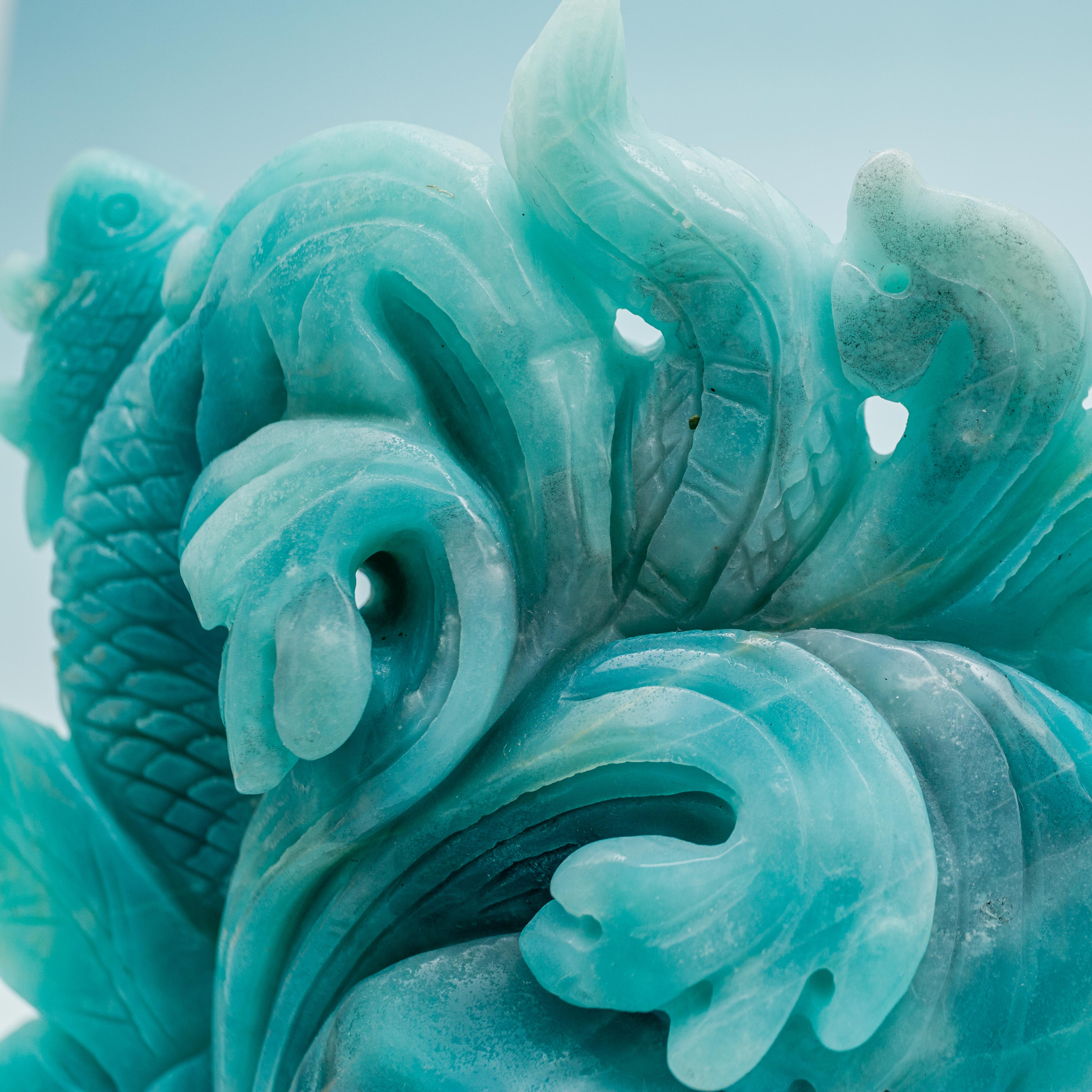 Amazonite Snake- 606g/13cm