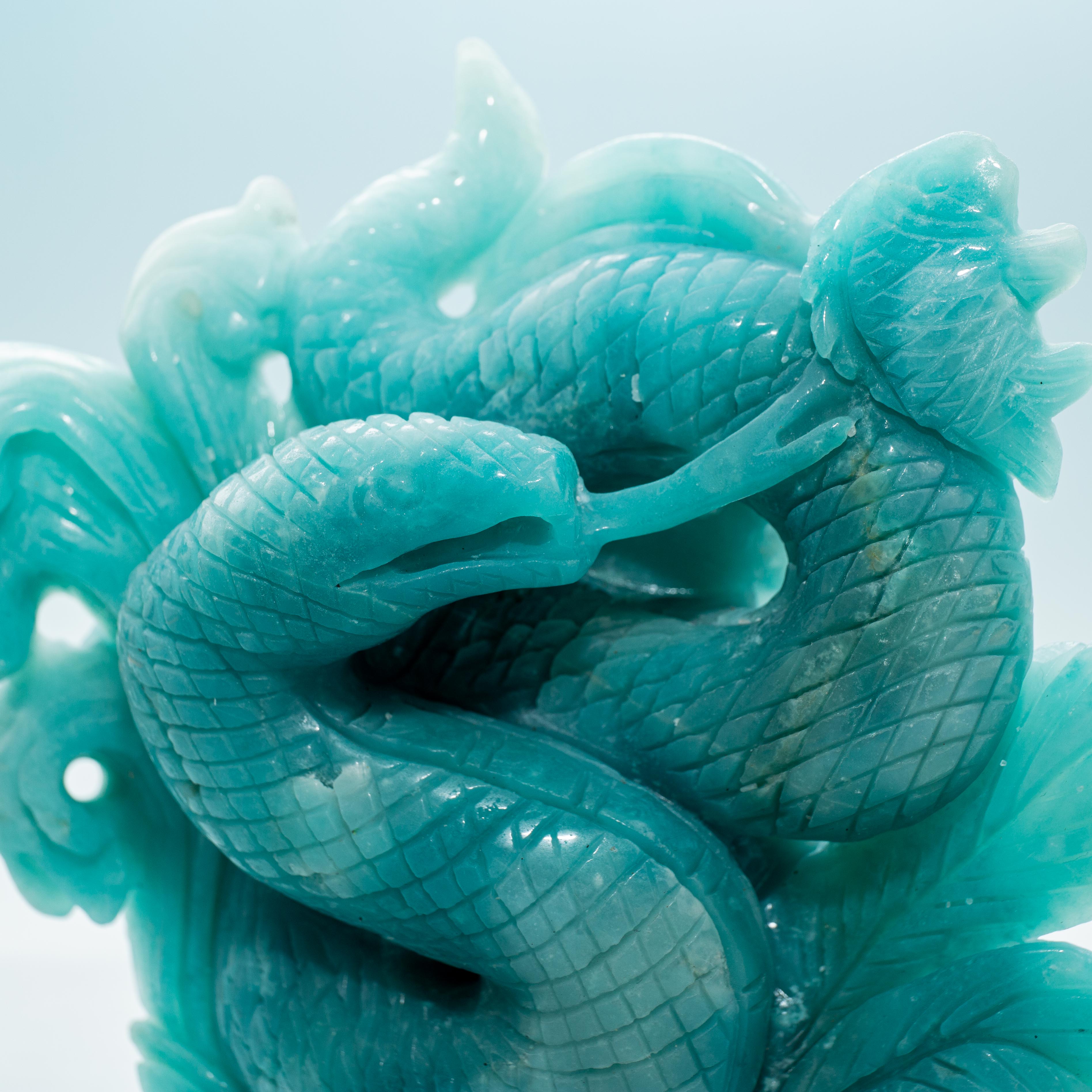 Amazonite Snake- 606g/13cm