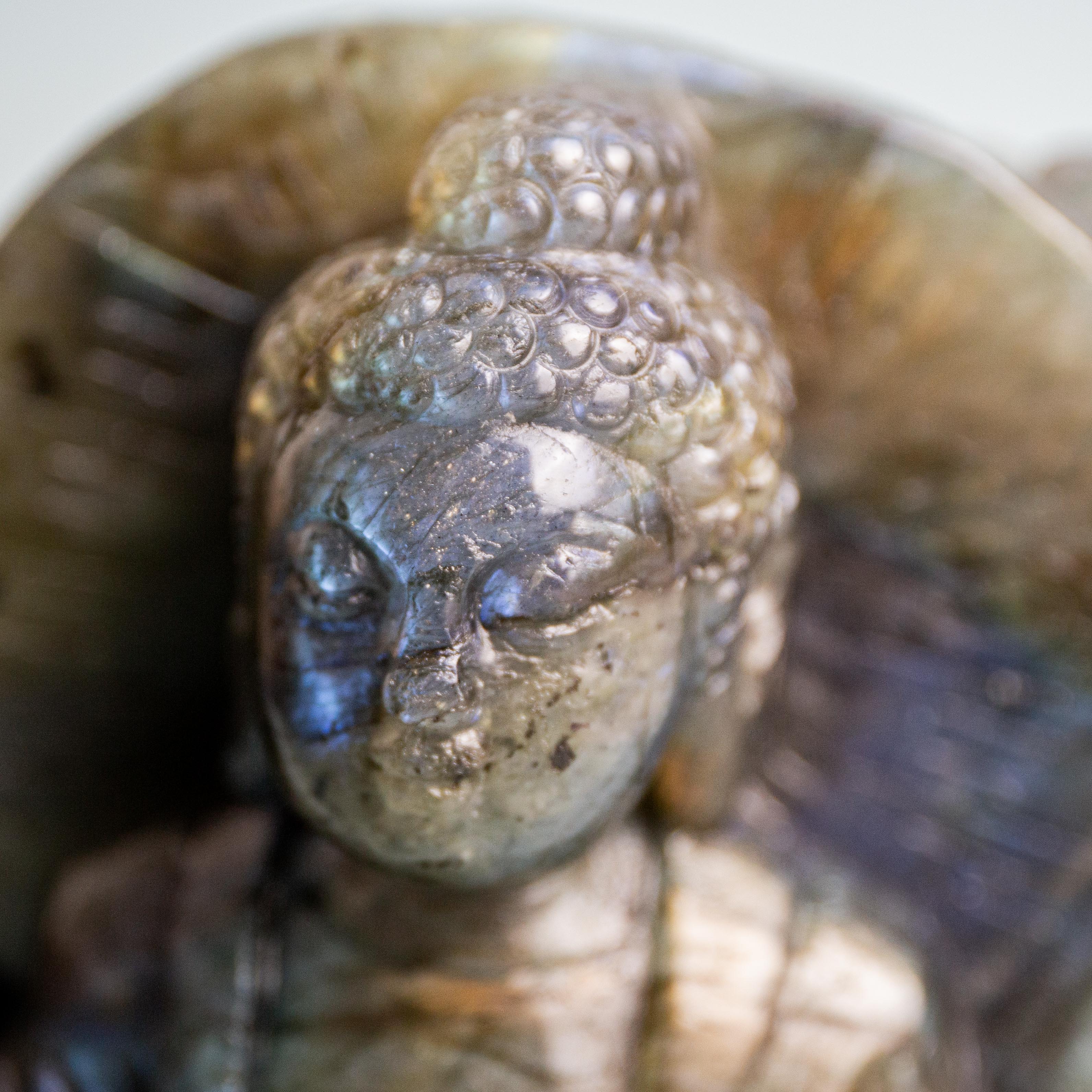 Labradorite Buddha - 1670g/14cm