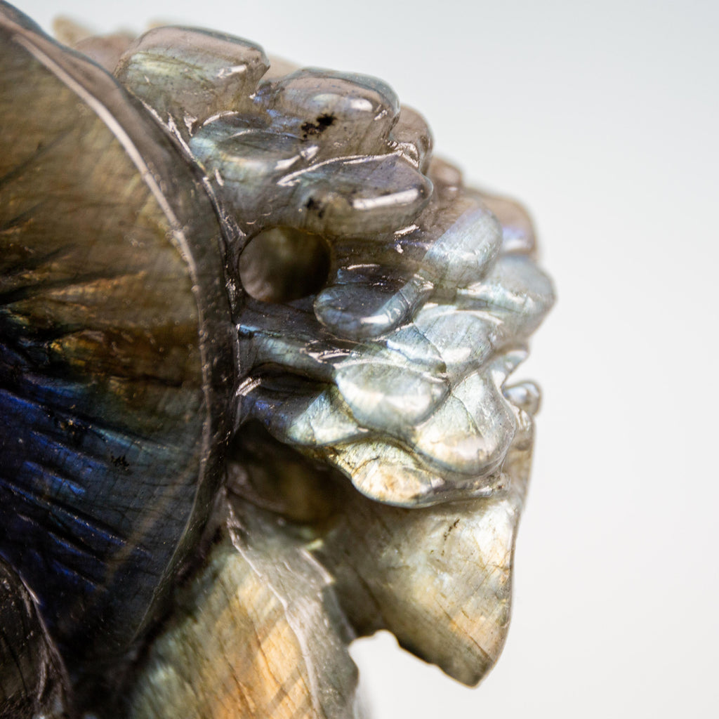 Labradorite Buddha - 1670g/14cm