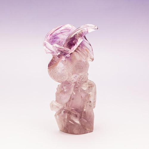 Amethyst Dragon - 479g/14.5cm