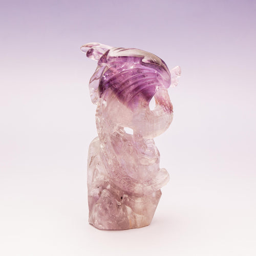 Amethyst Dragon - 479g/14.5cm