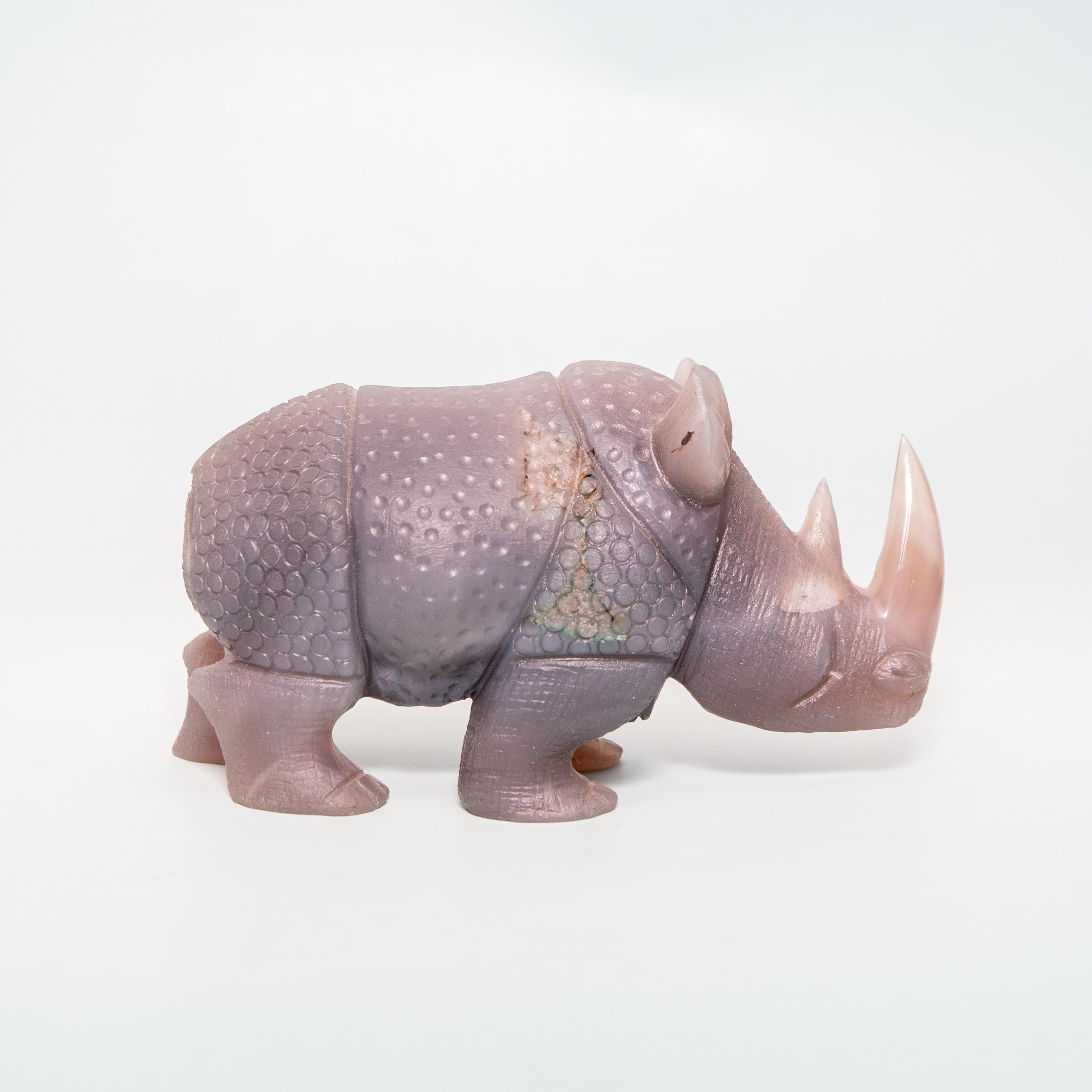 Agate Rhinoceros - 628g/8cm