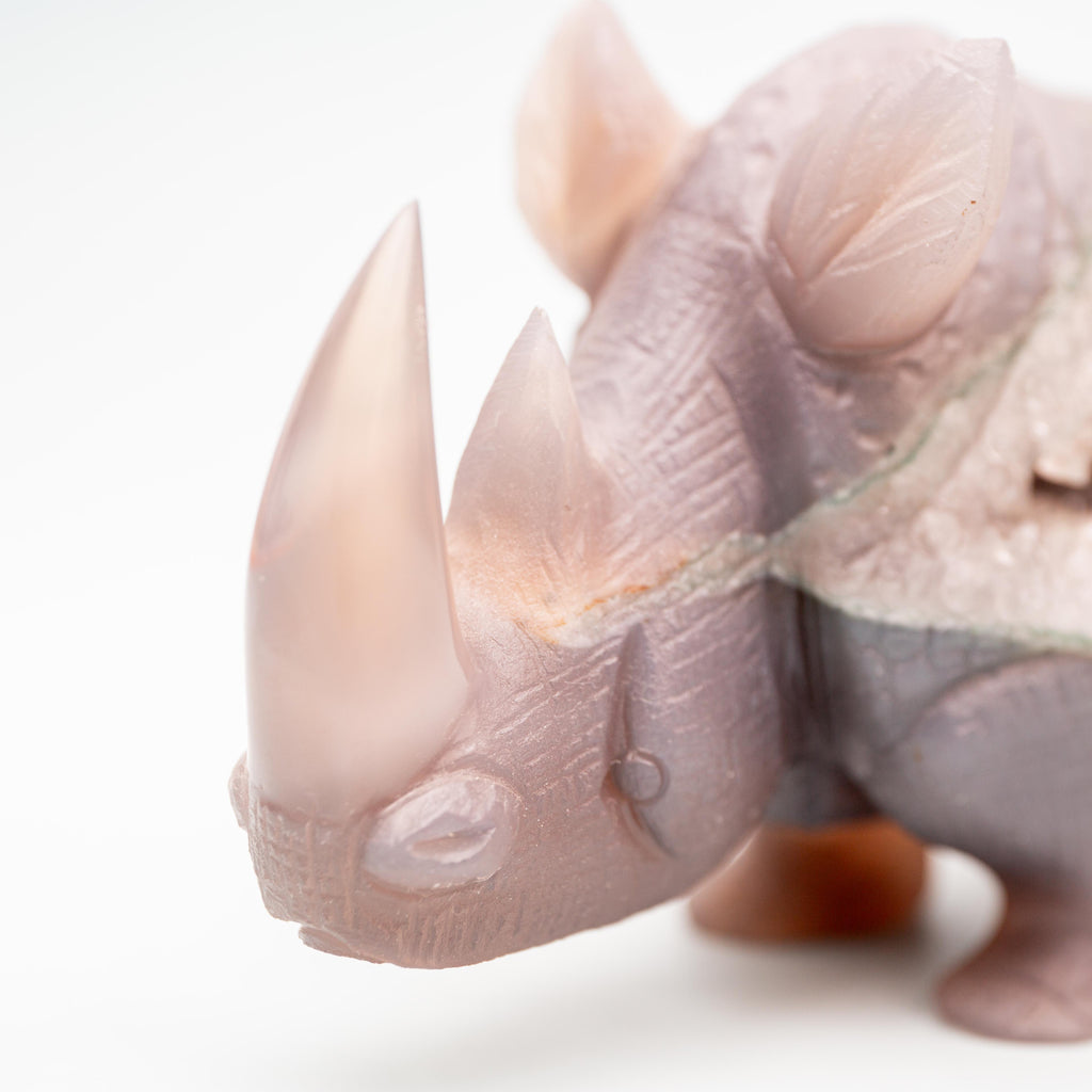 Agate Rhinoceros - 628g/8cm