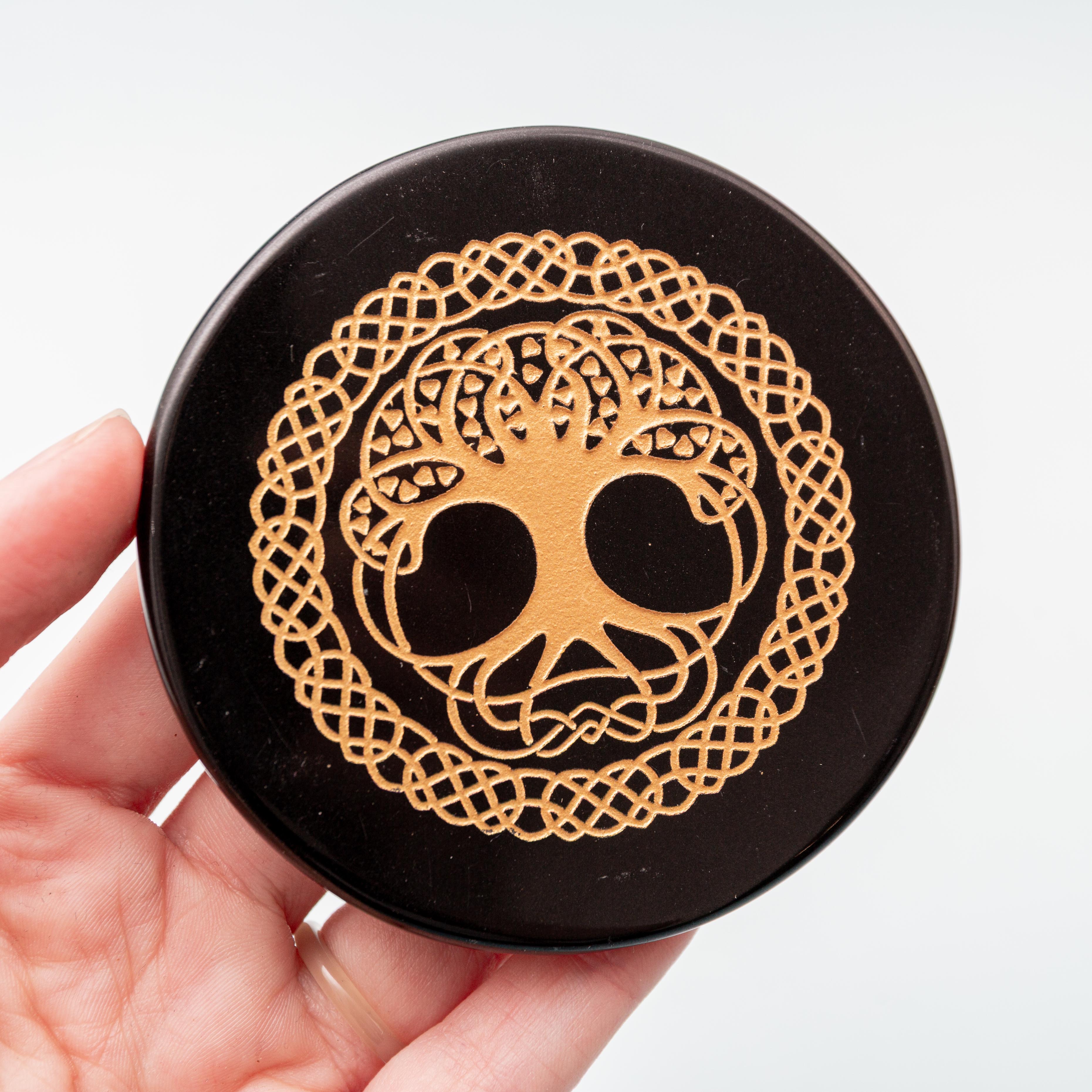 Obsidian Tree of Life - 8cm