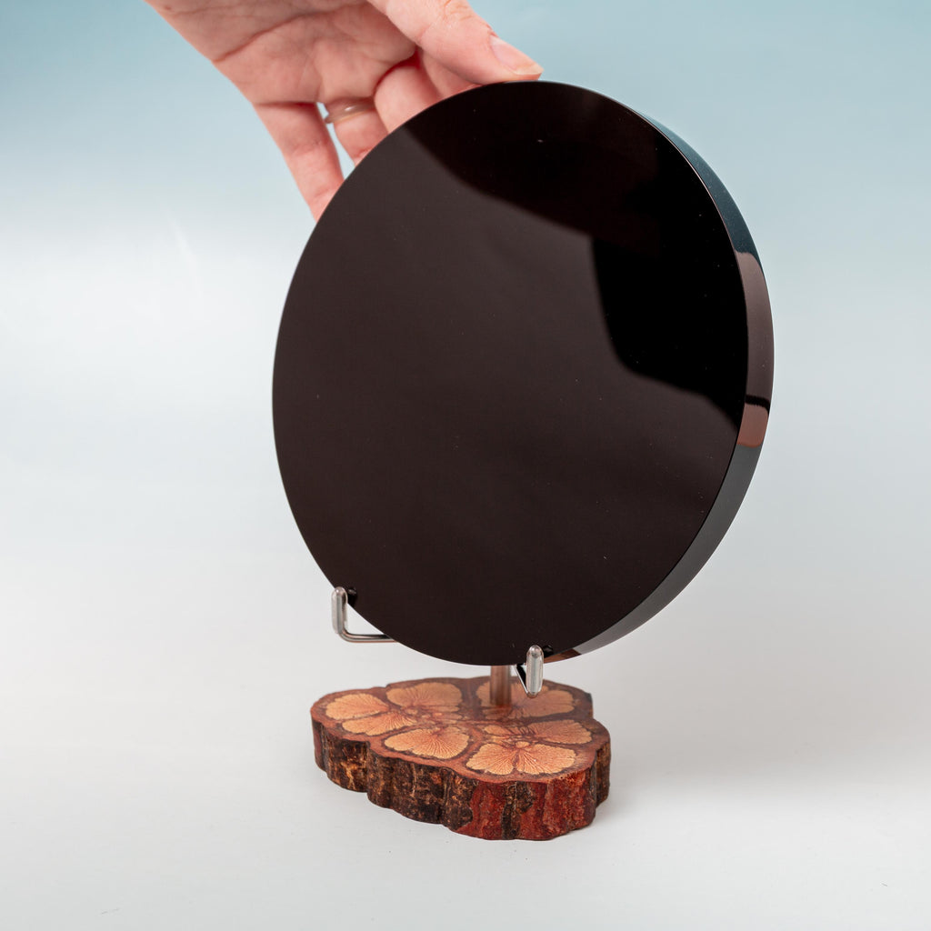 Obsidian Mirror- 15cm/584g