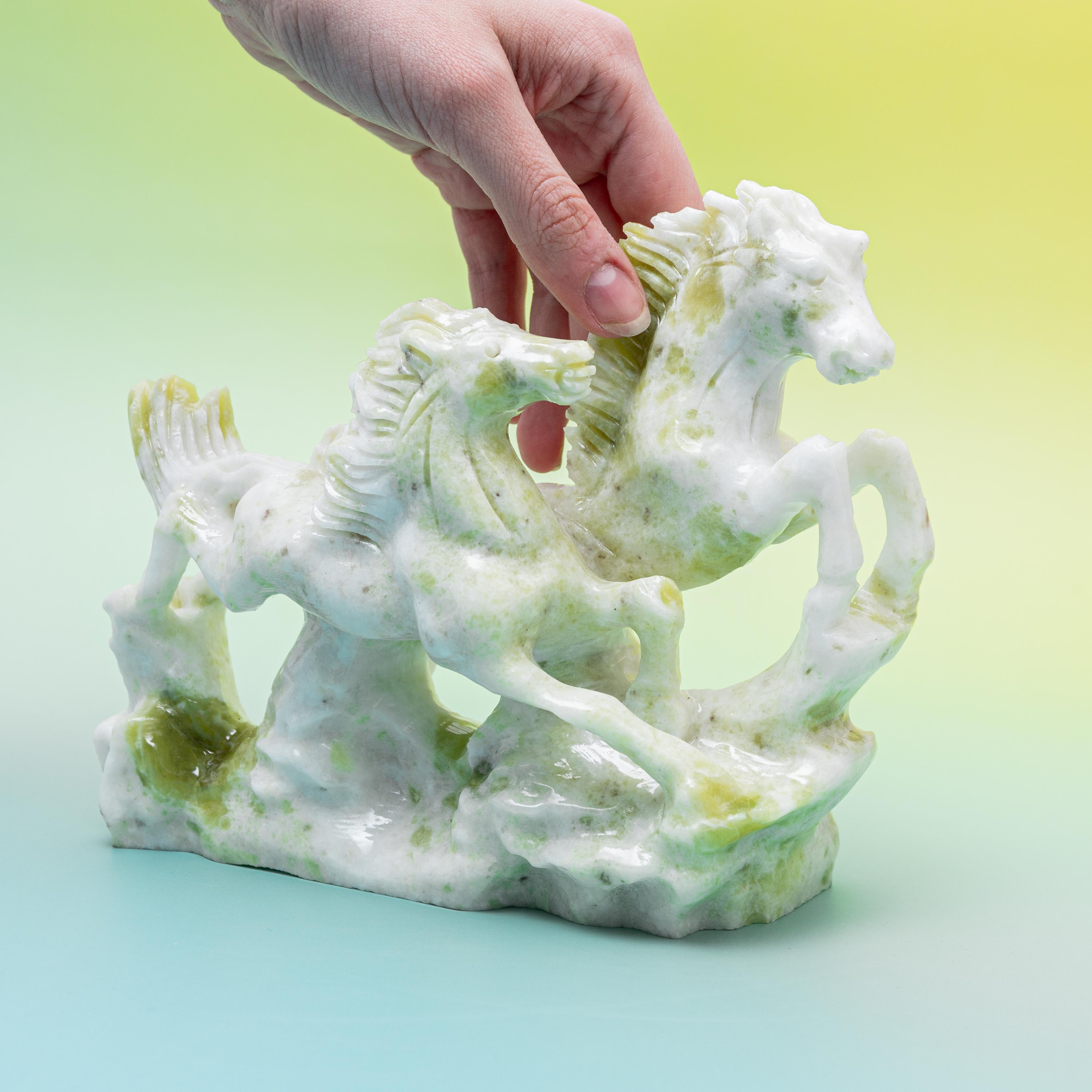 Serpentine Horse – 1.7kg/16cm/16.5*6cm