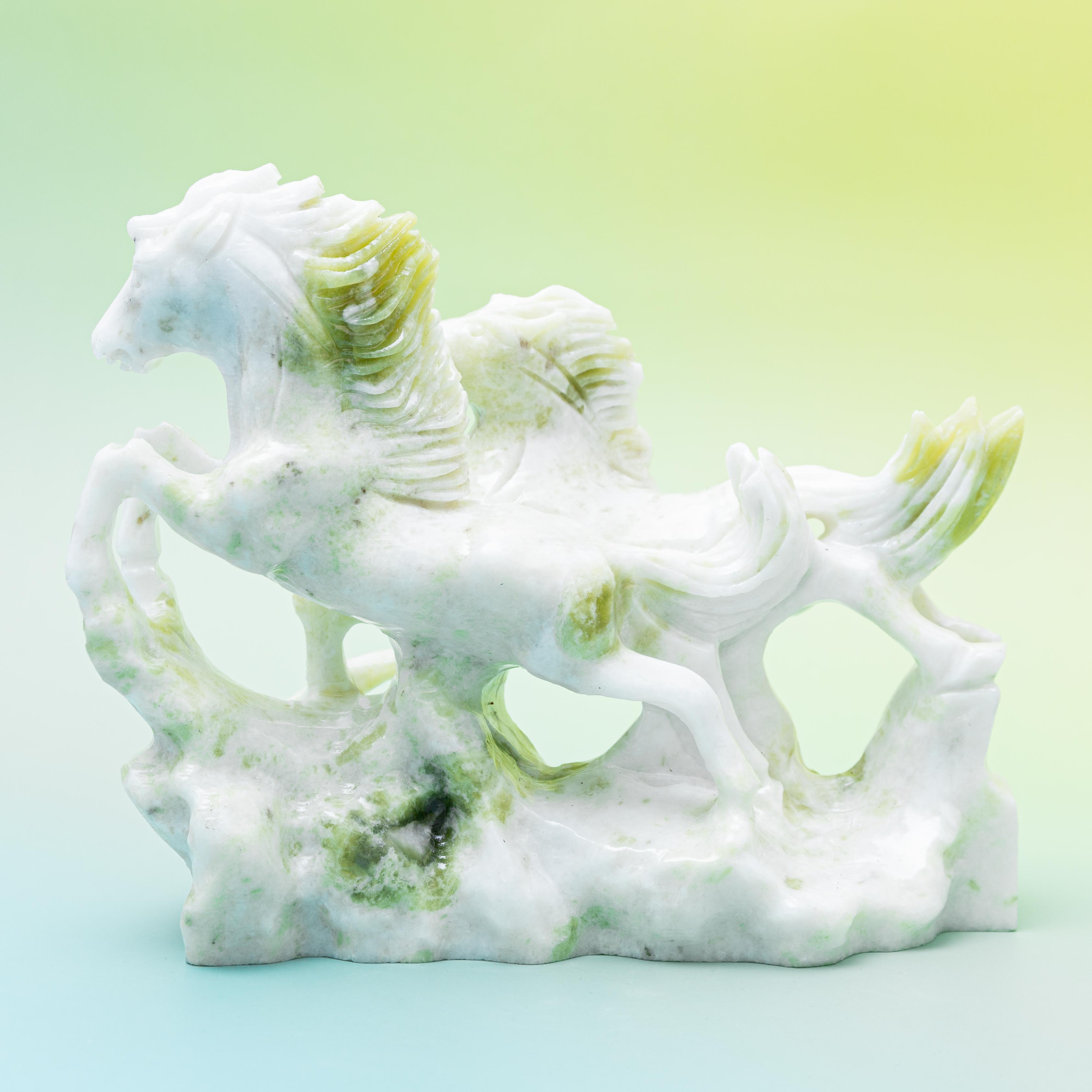 Serpentine Horse – 1.7kg/16cm/16.5*6cm