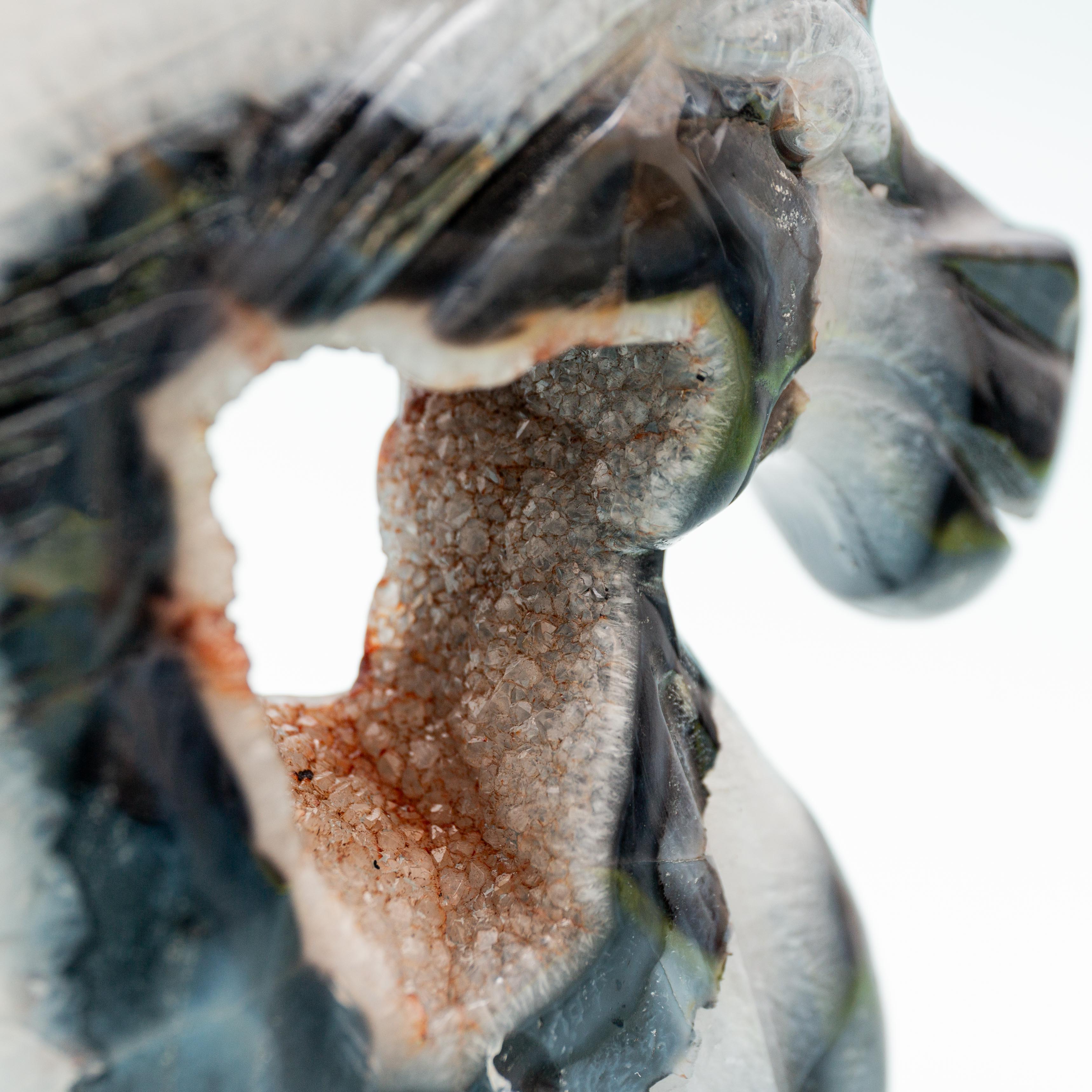 Black Agate Unicorn - 341g/10cm