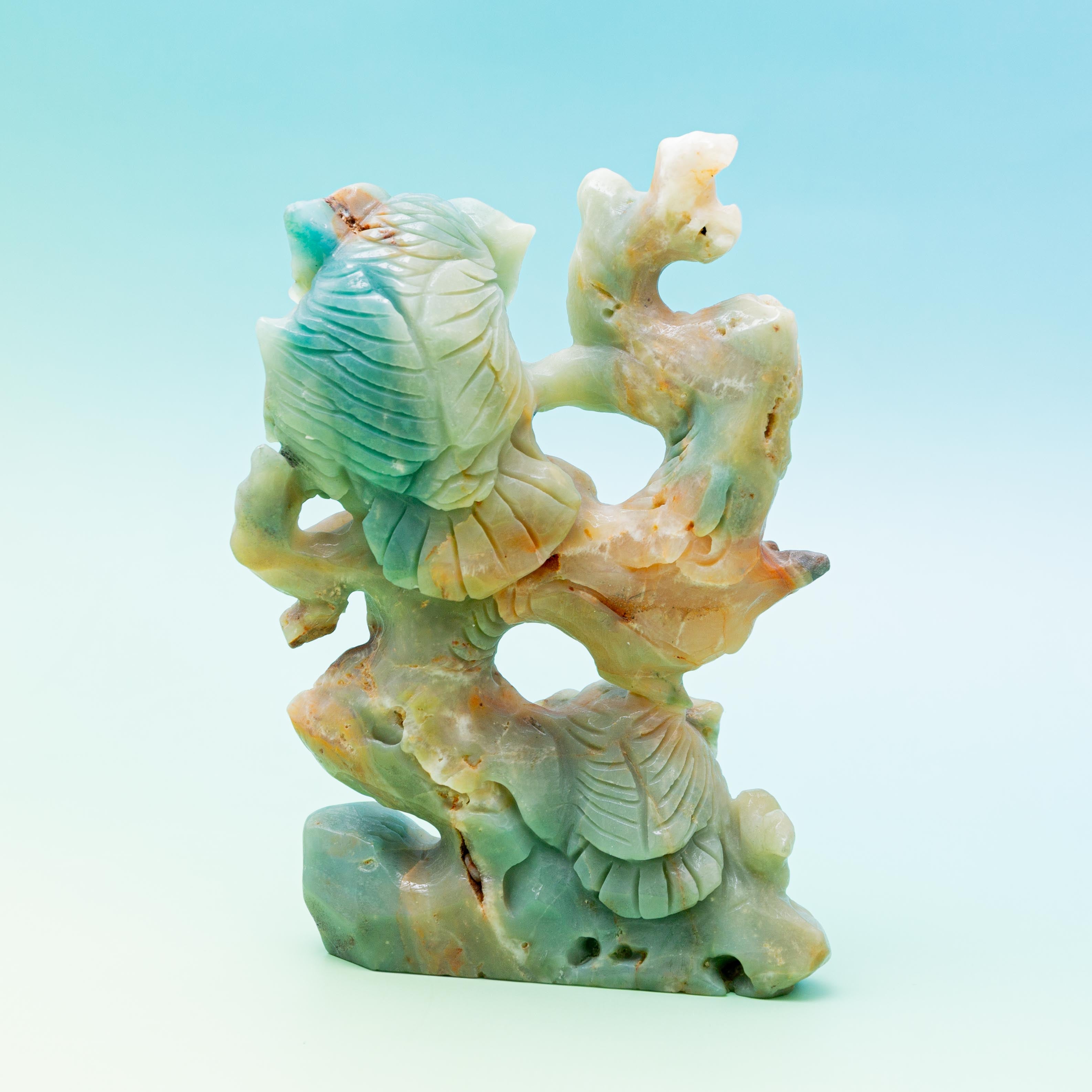 Amazonite Owl - 17cm/953g