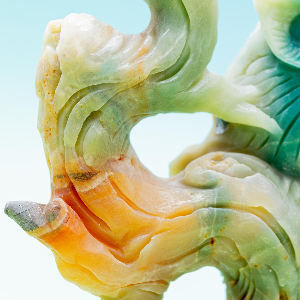 Amazonite Owl - 17cm/953g