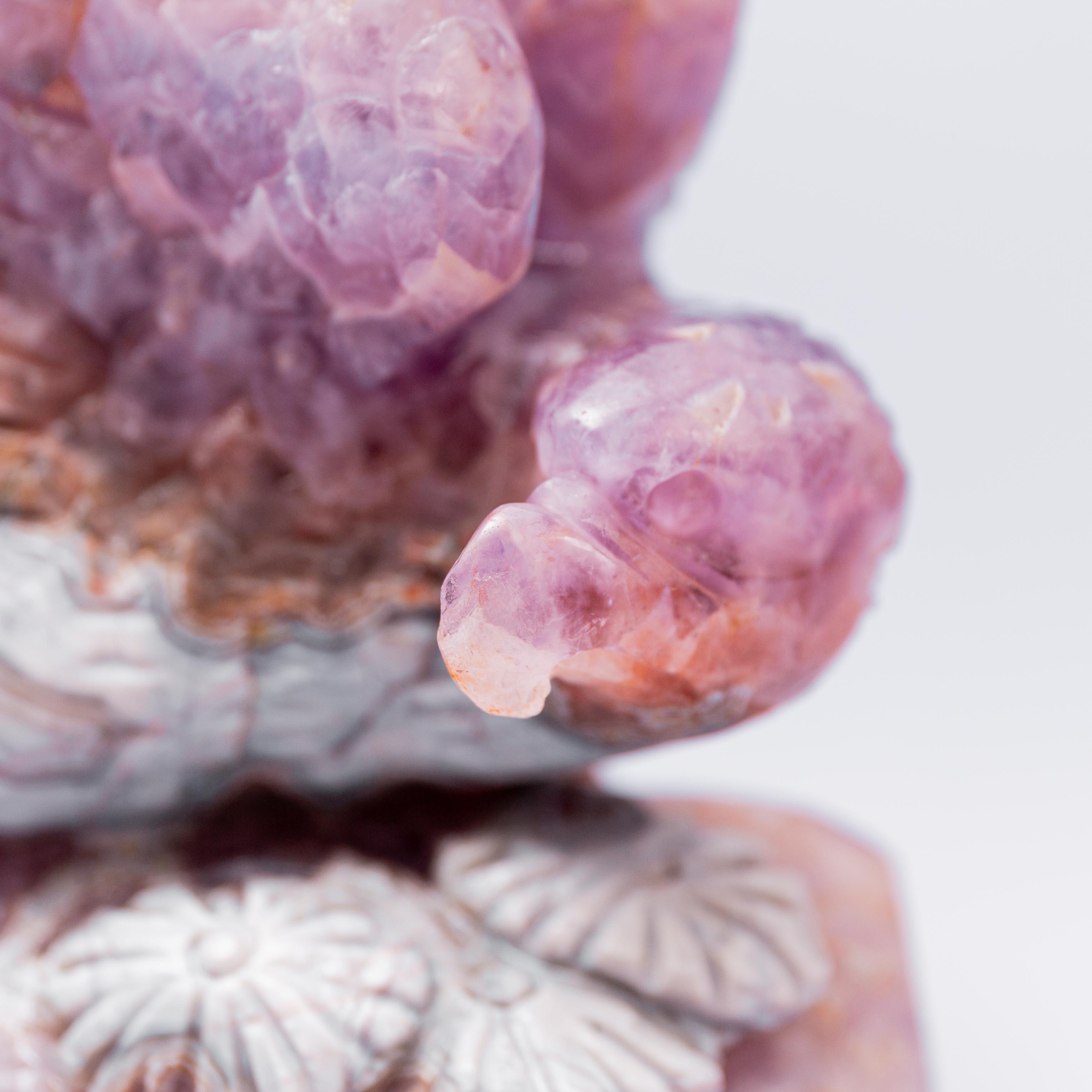 Amethyst Agate Eagle - 10cm/645g