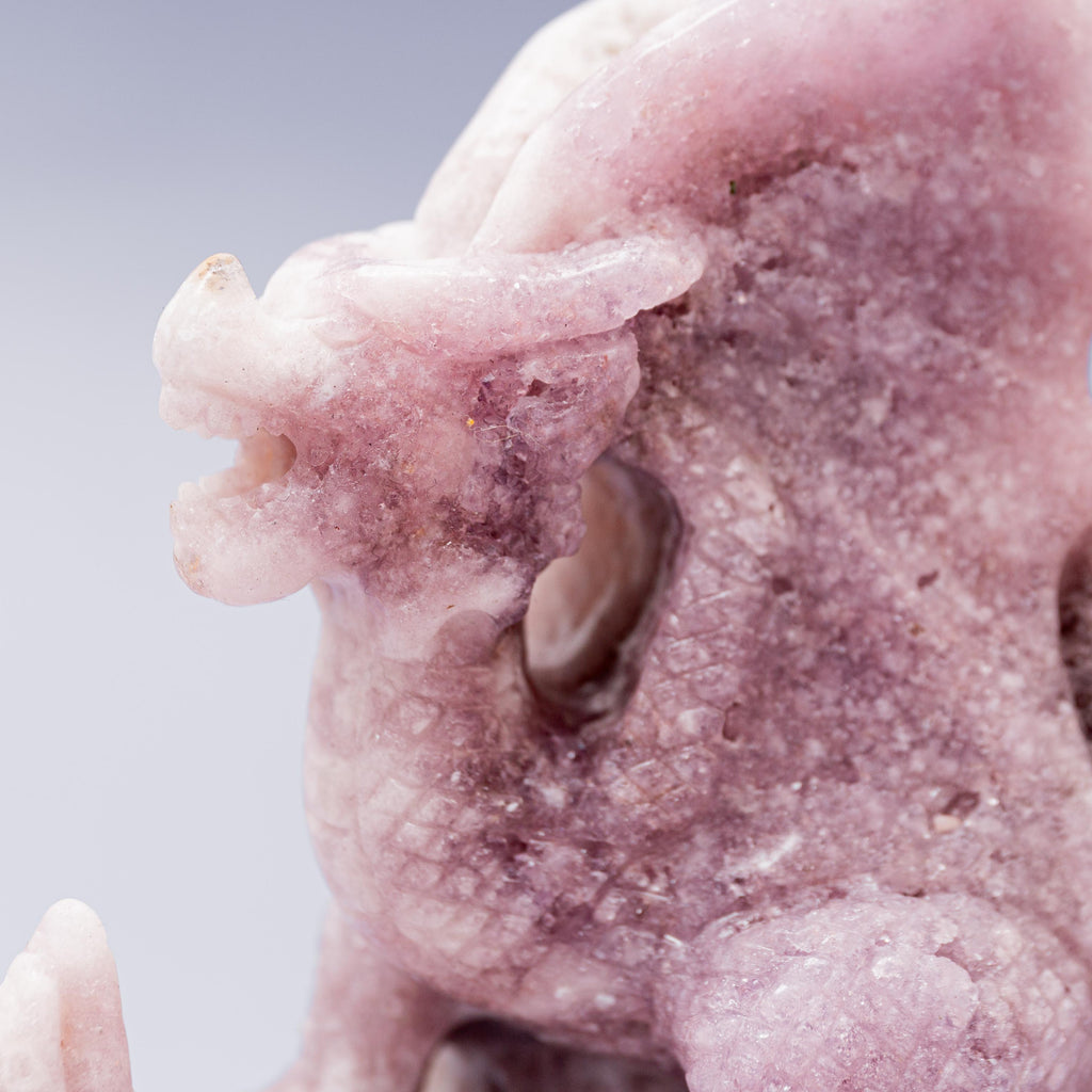 Pink Amethyst Dragon - 1032g/15cm