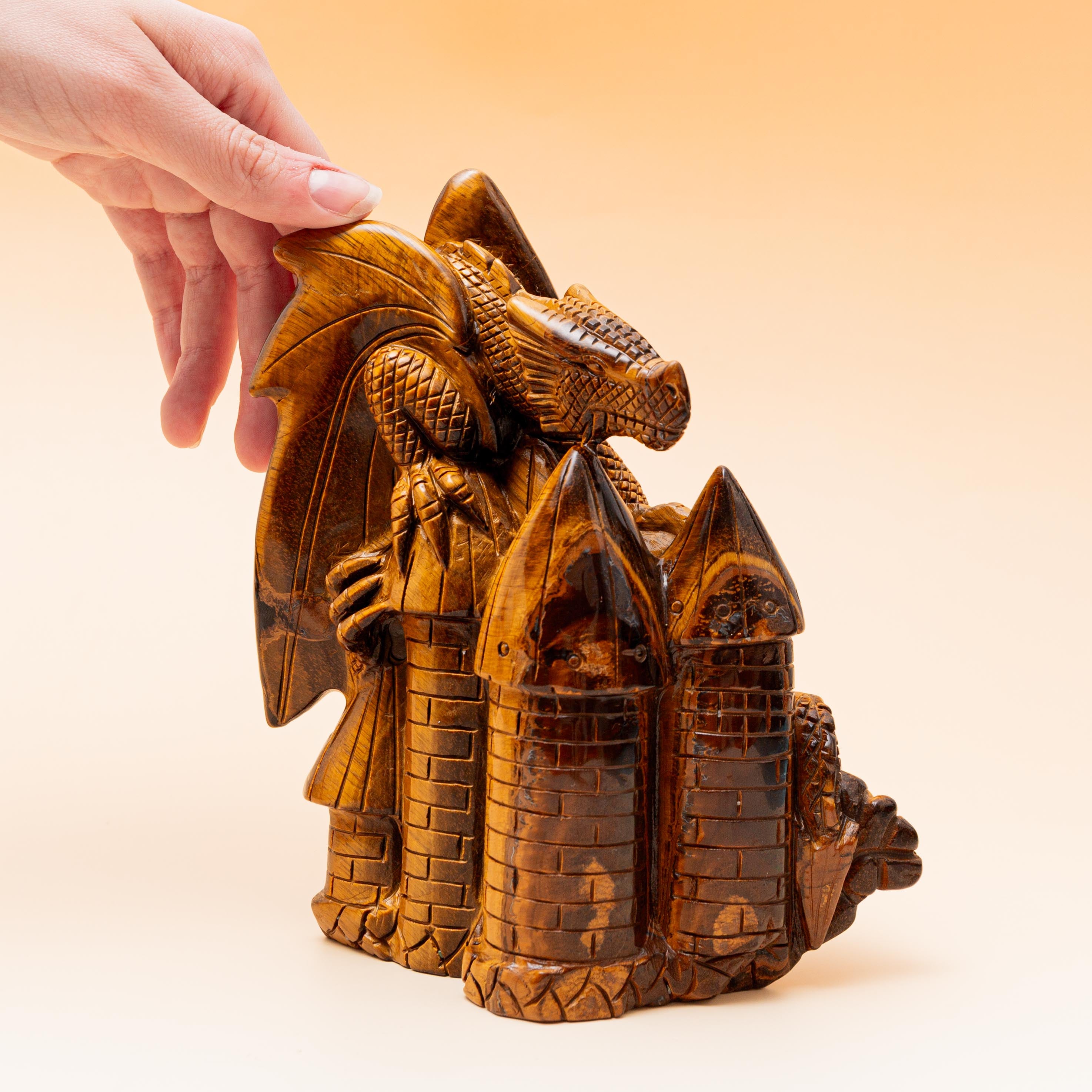 Tiger’s Eye Dragon - 1.59kg/18cm