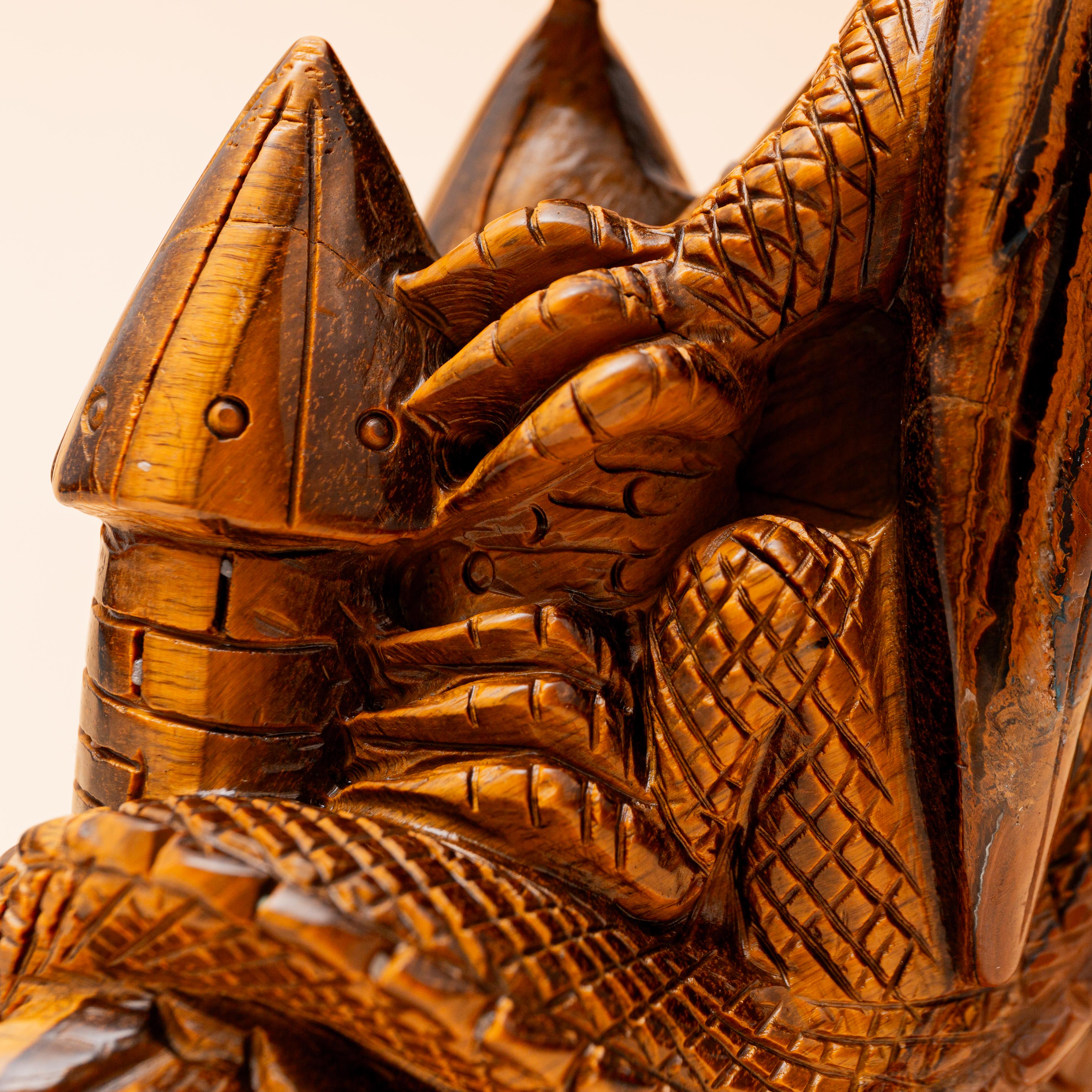 Tiger’s Eye Dragon - 1.59kg/18cm
