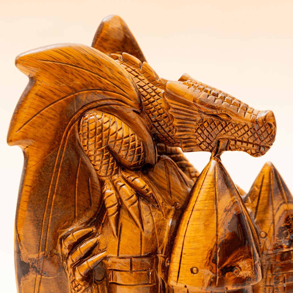 Tiger’s Eye Dragon - 1.59kg/18cm