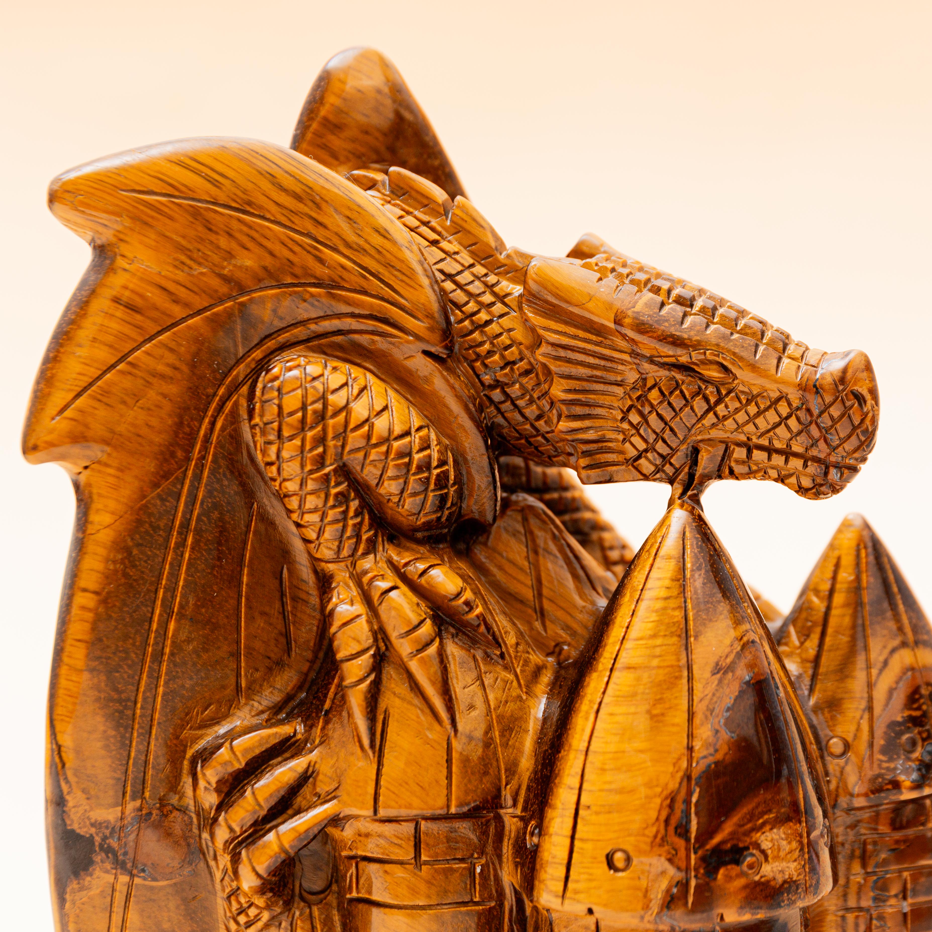 Tiger’s Eye Dragon - 1.59kg/18cm