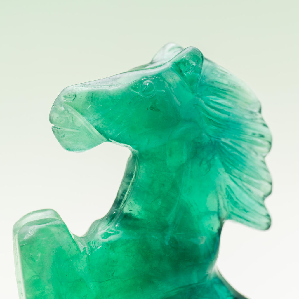 Fluorite Horse – 414g/15cm