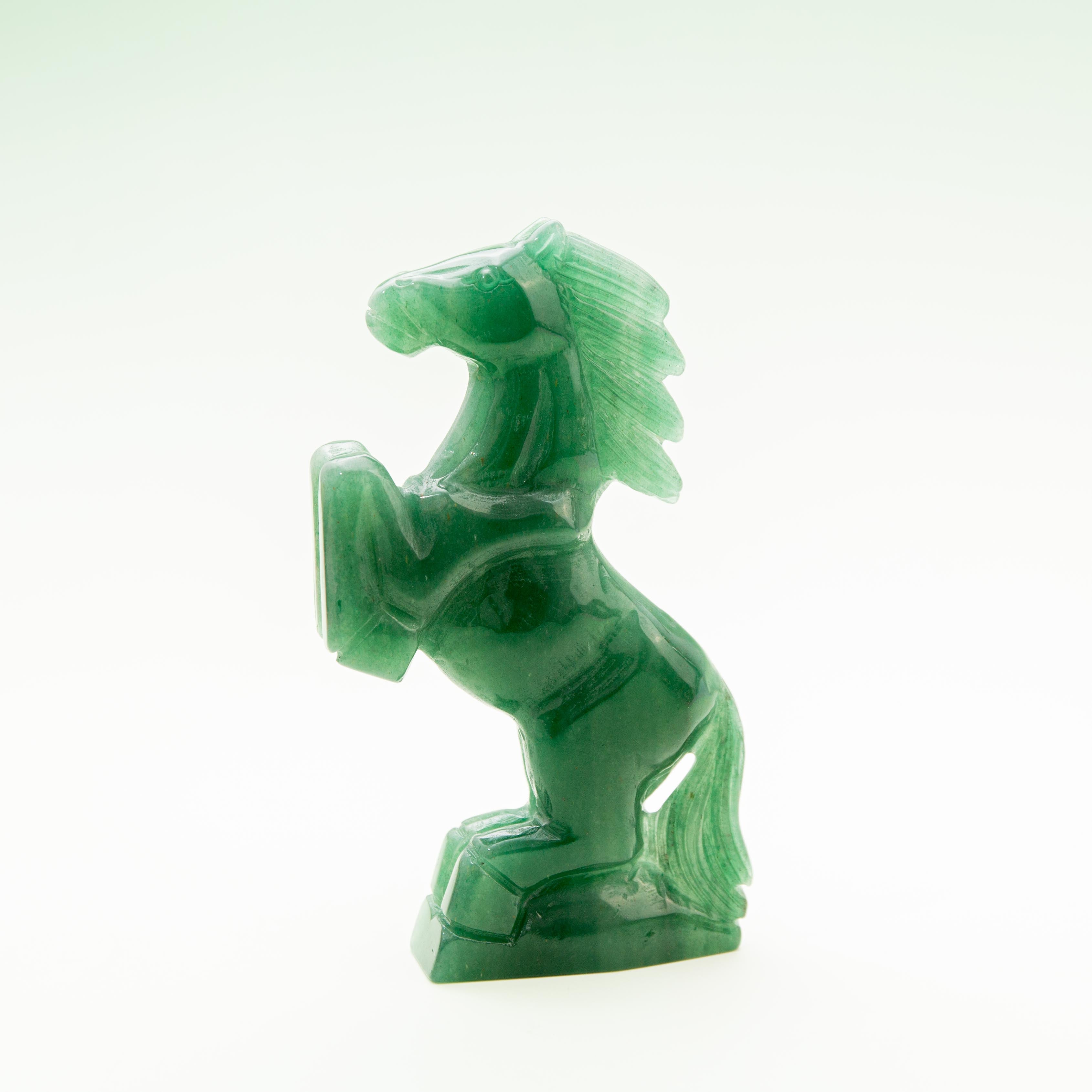 Aventurine Horse - 344g/15cm