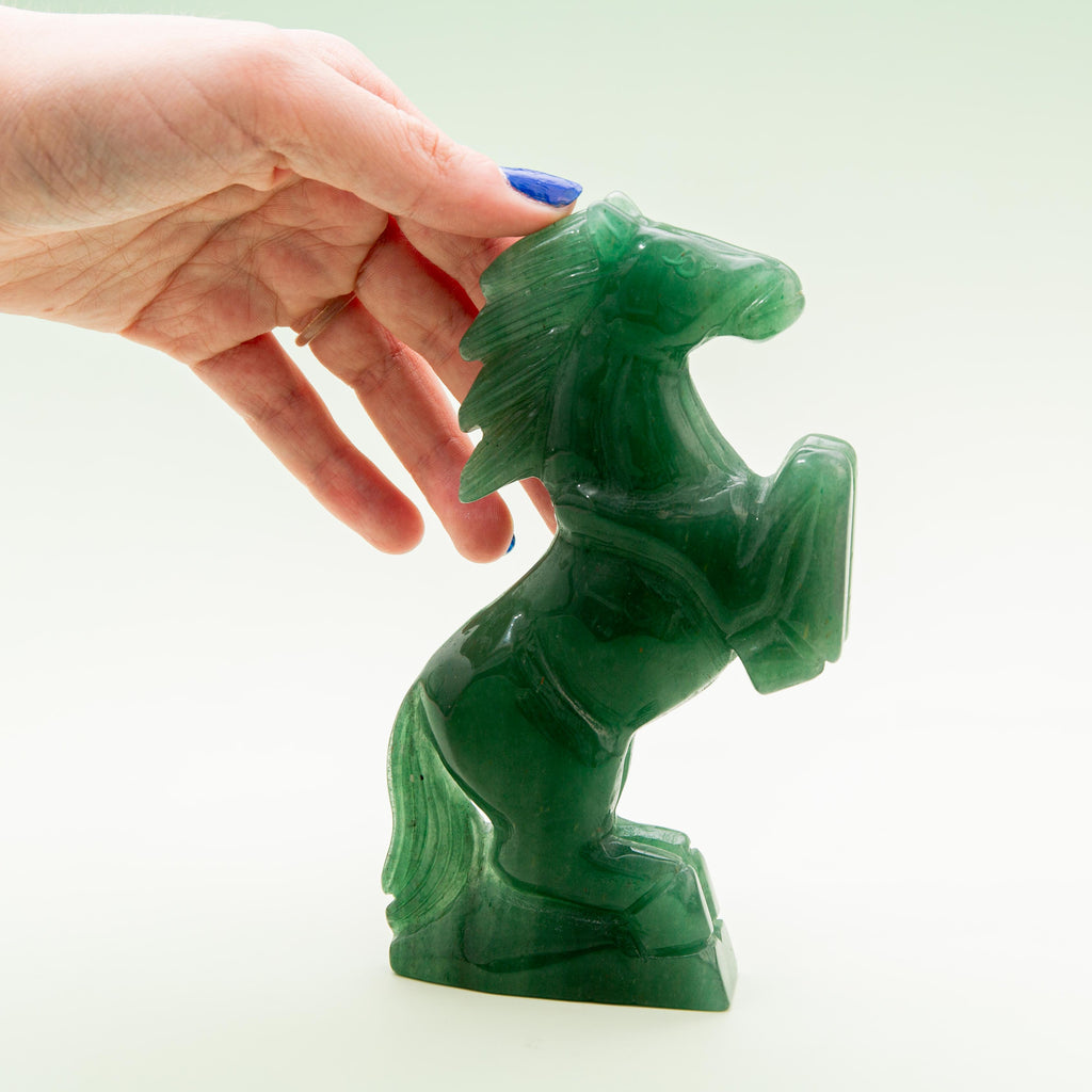 Aventurine Horse - 344g/15cm