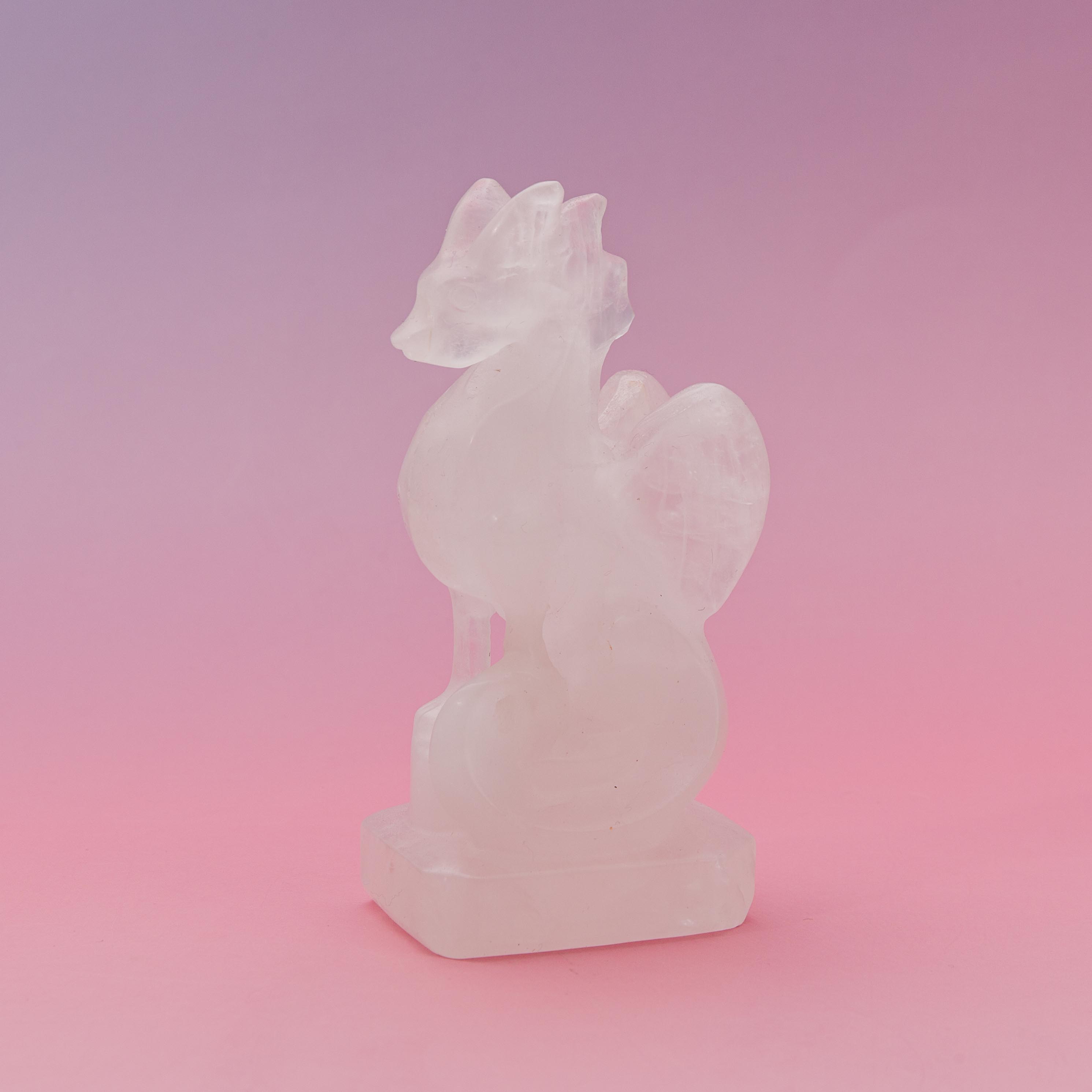 Hegyikristály Sárkány – 316g/12cm 