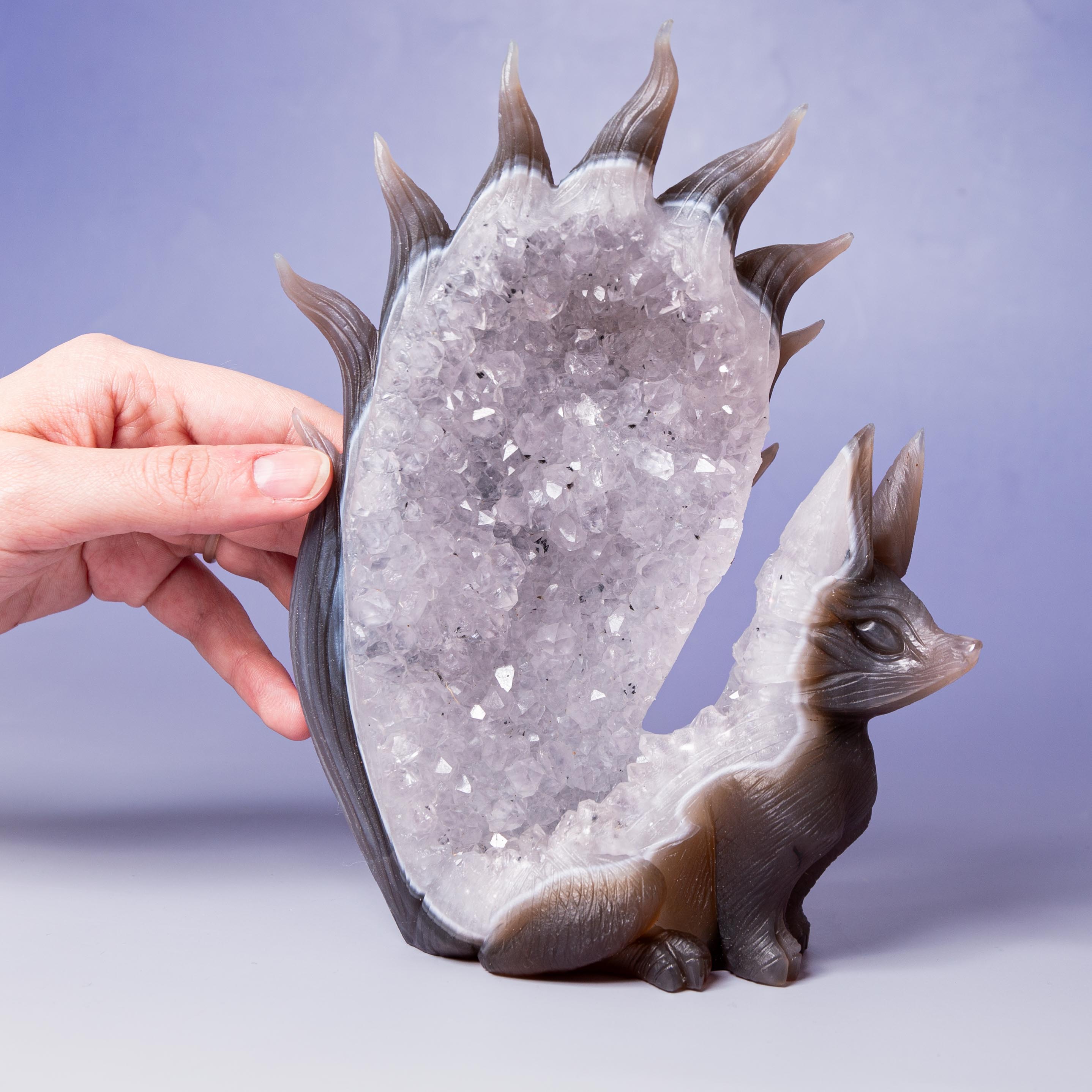 Agate Nine Tail Fox - A