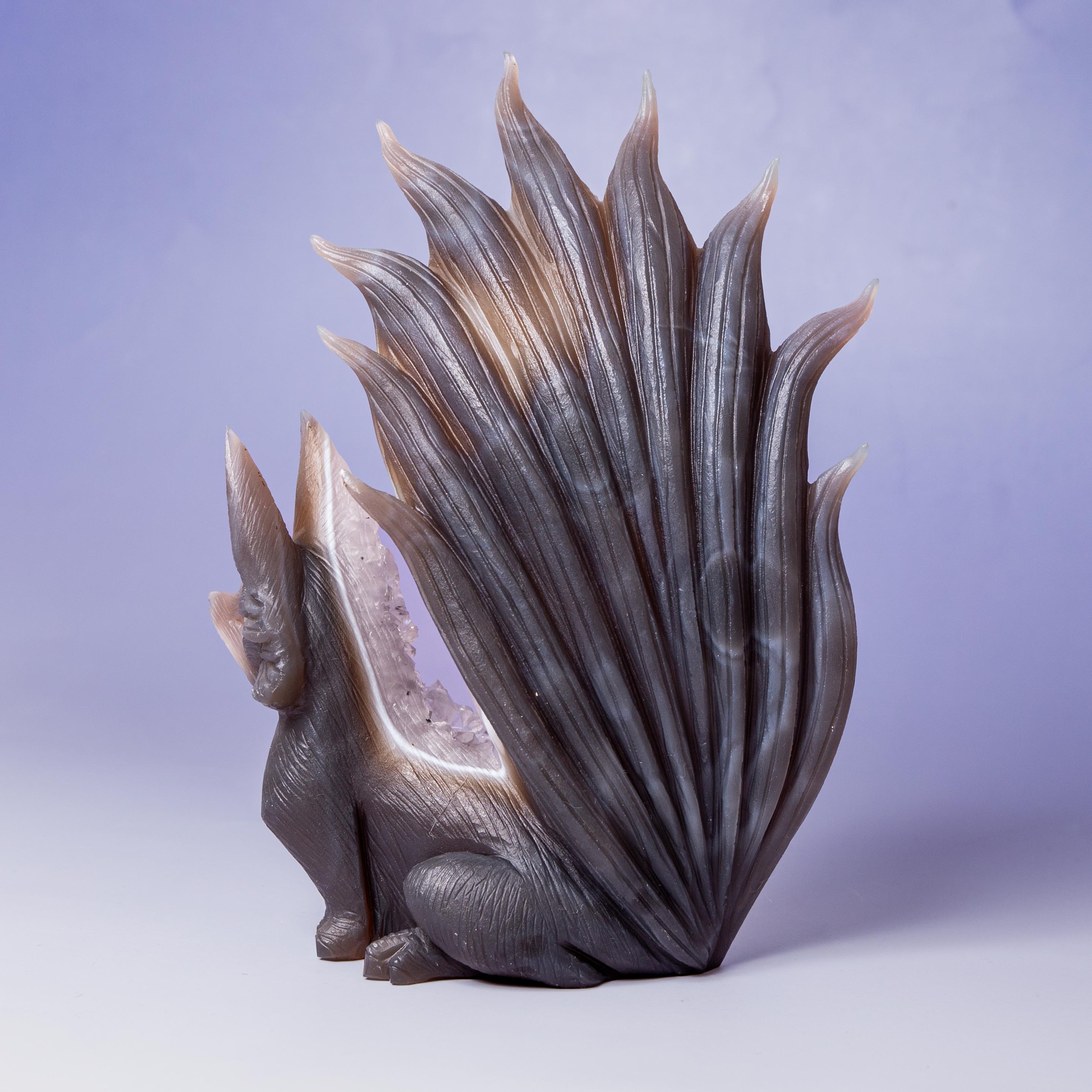 Agate Nine Tail Fox - A