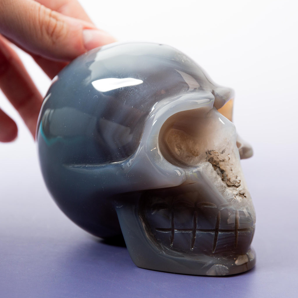 Agate Skull - A12