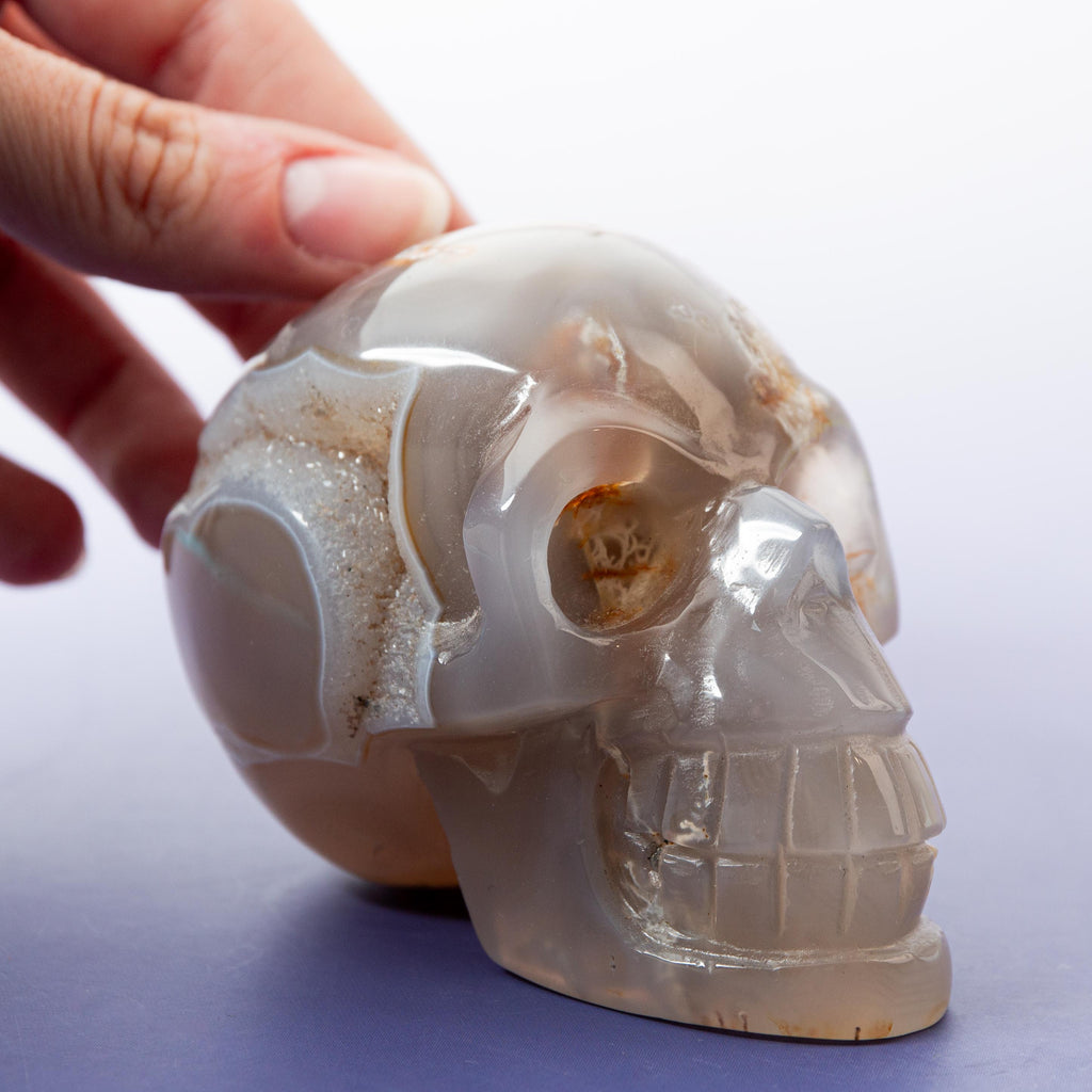 Agate Skull - A15
