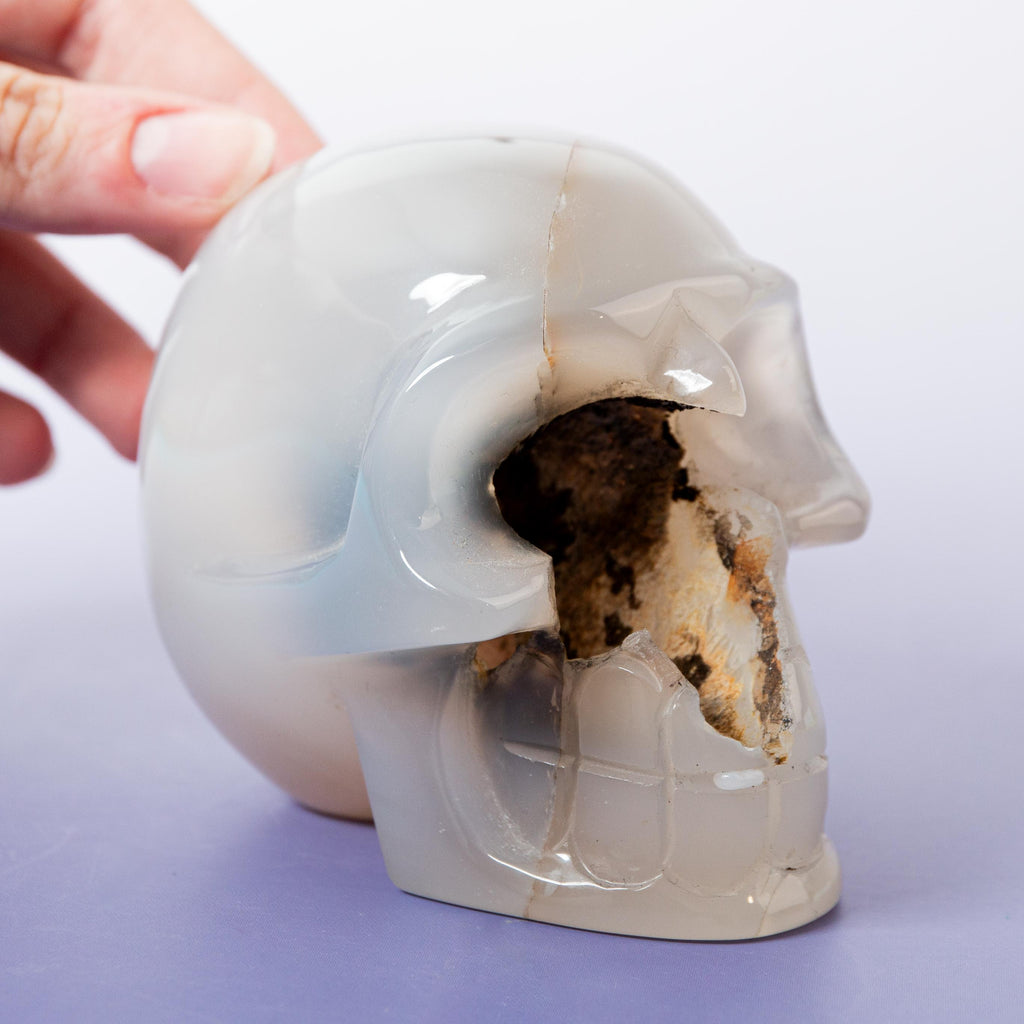 Agate Skull - A1