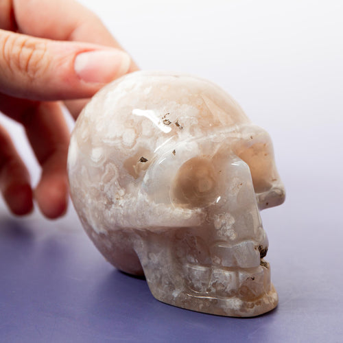Agate Sakura Skull - A5